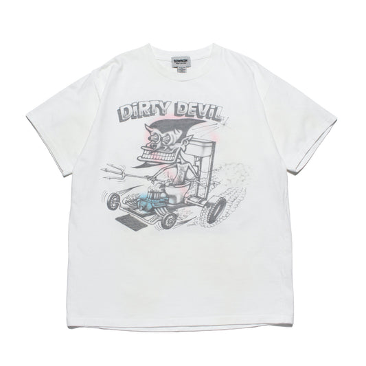 SKETCH DEVIL OVER MOON TEE