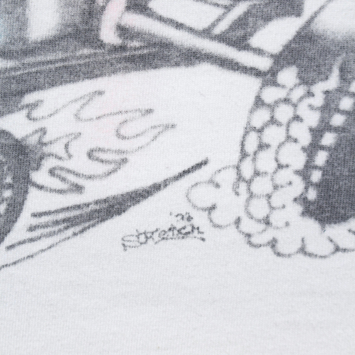 SKETCH DEVIL OVER MOON TEE
