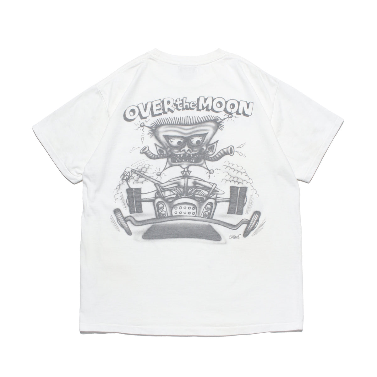 SKETCH DEVIL OVER MOON TEE