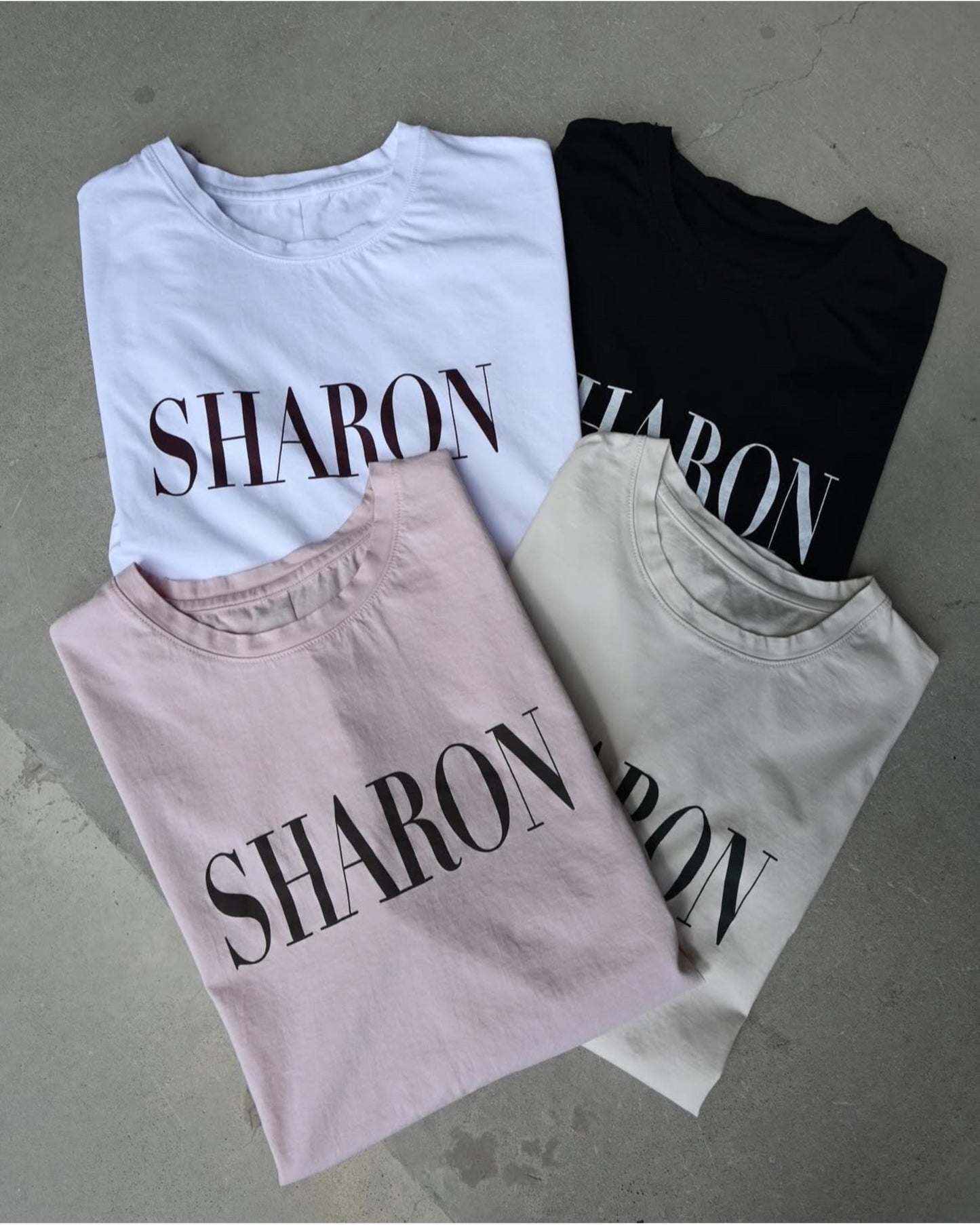 "SHARON" pt t-shirt
