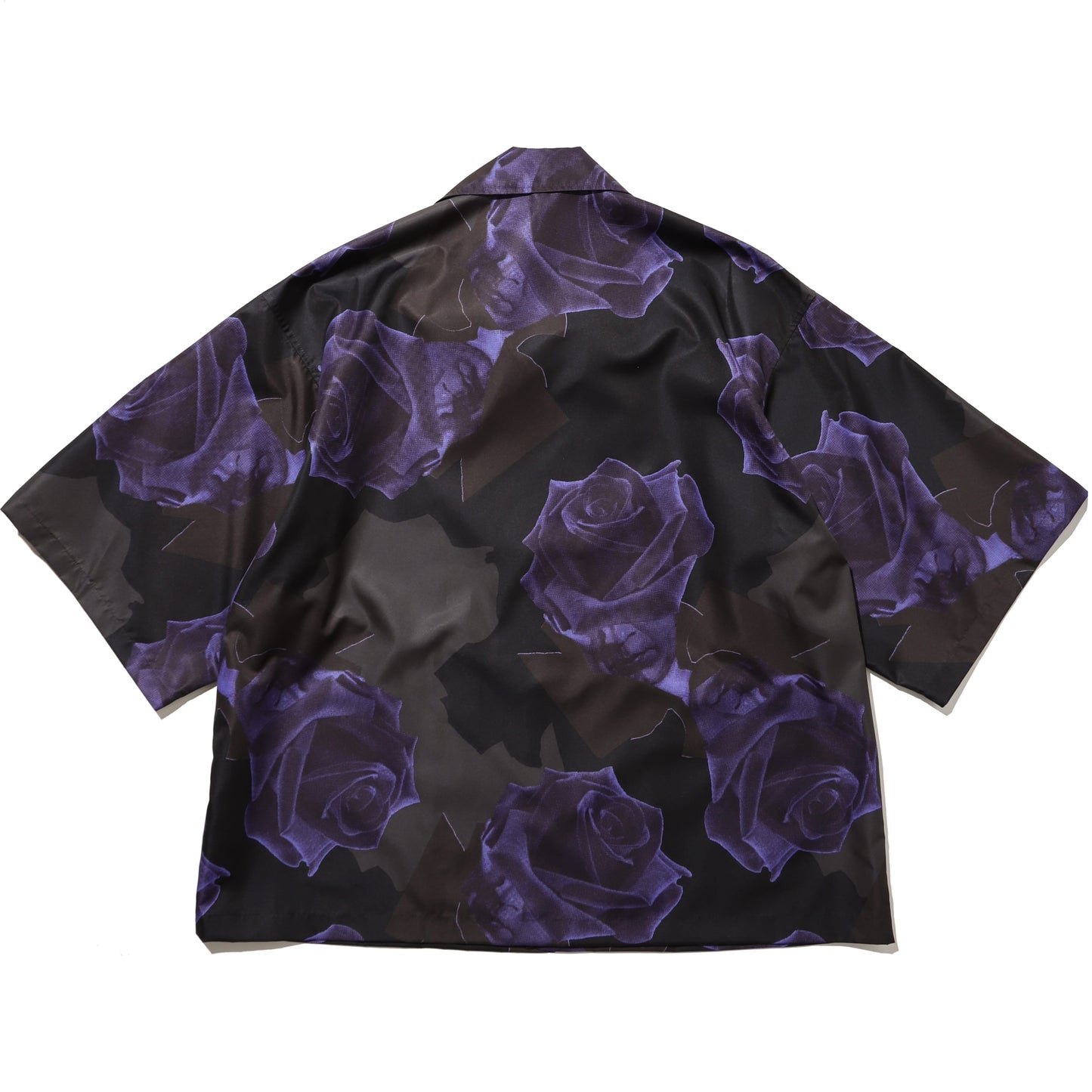 ROSE ALOHA Pe TAFFETA COACH JKT S/S SHIRT