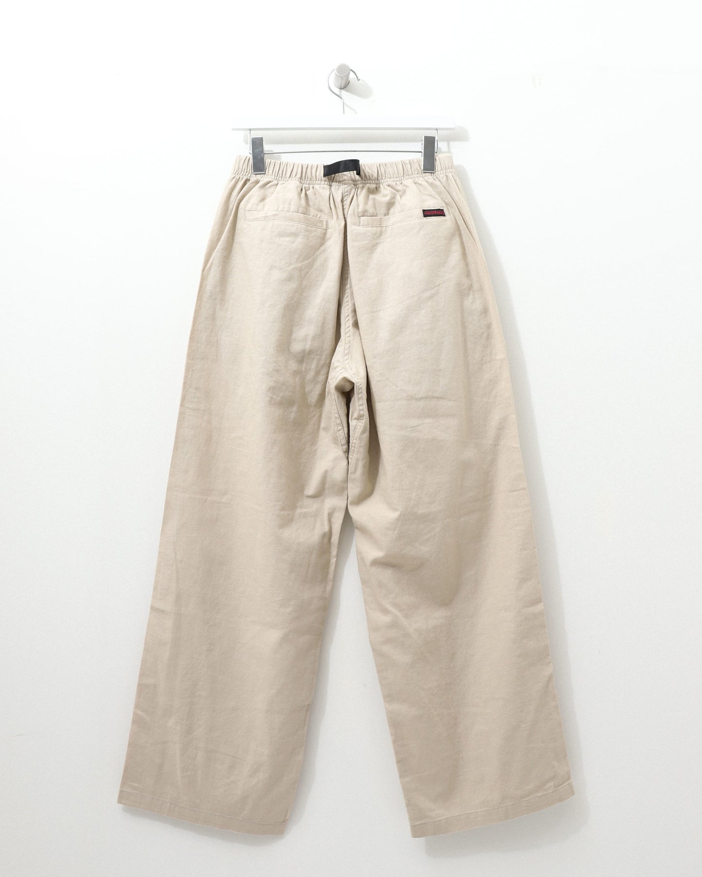 LINEN COTTON WIDE PANT