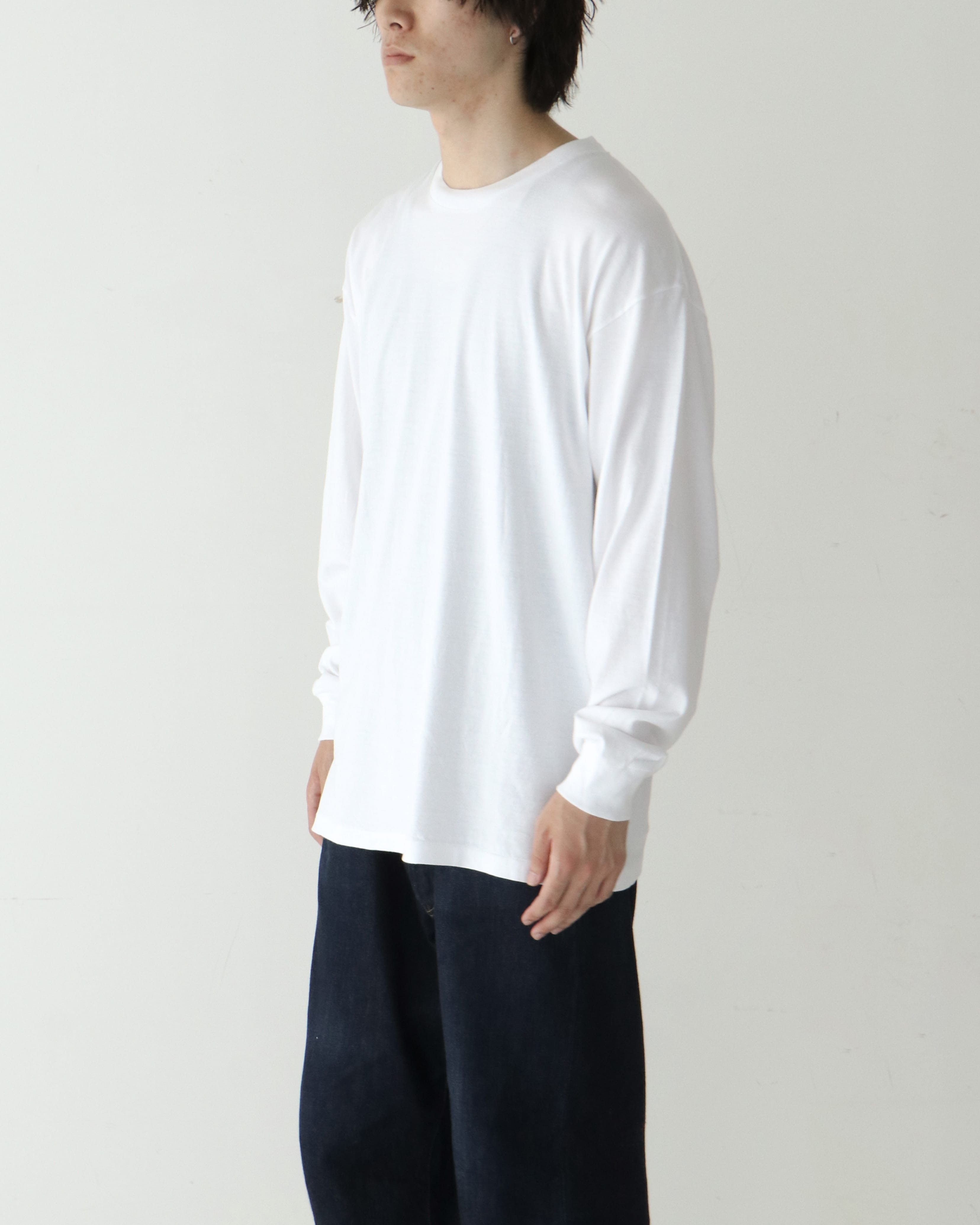 送料無料/新品】 musinsa 長袖Tシャツ ホワイト rest&recreation