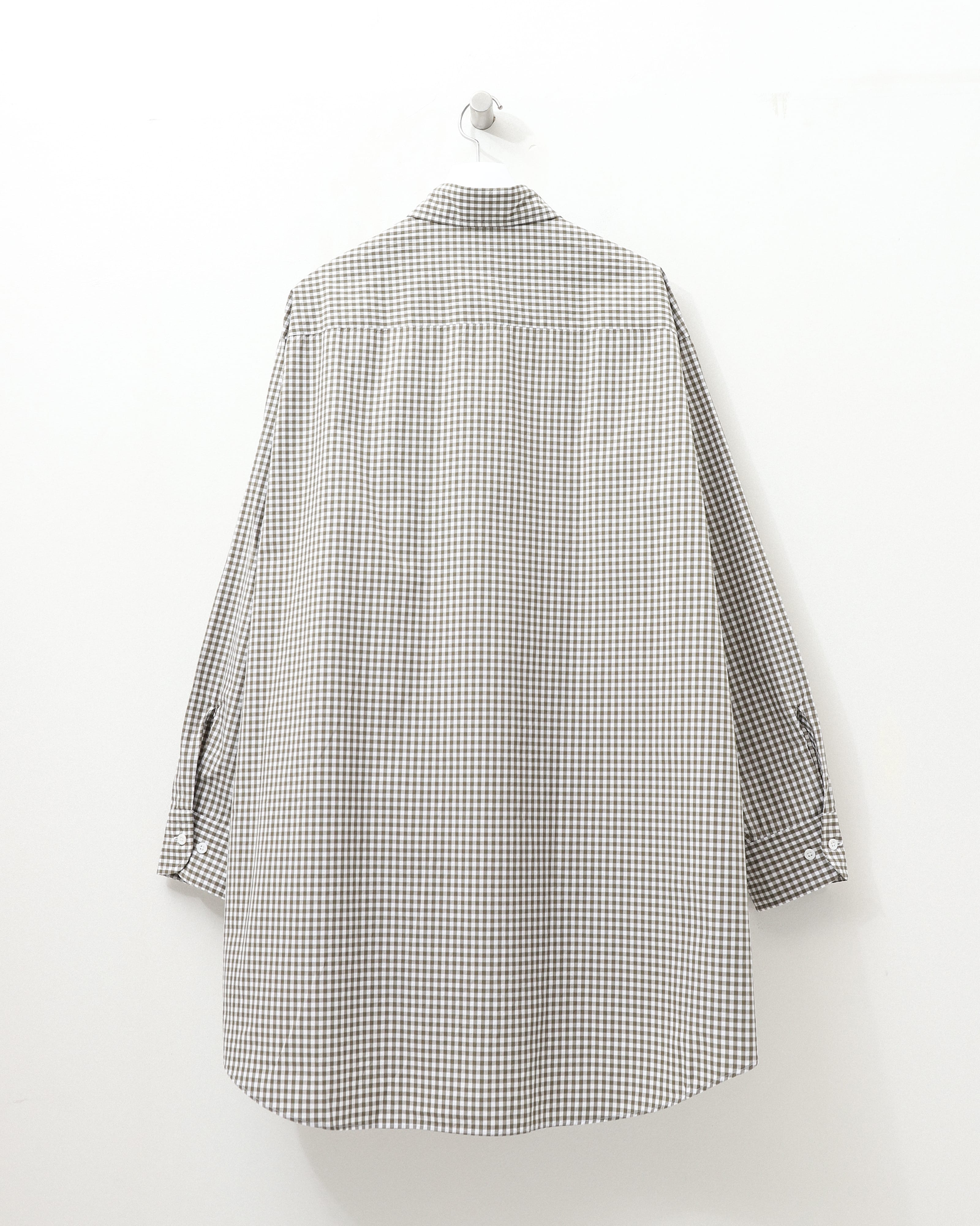 Suvin work shirt OLIVE GINGHAM