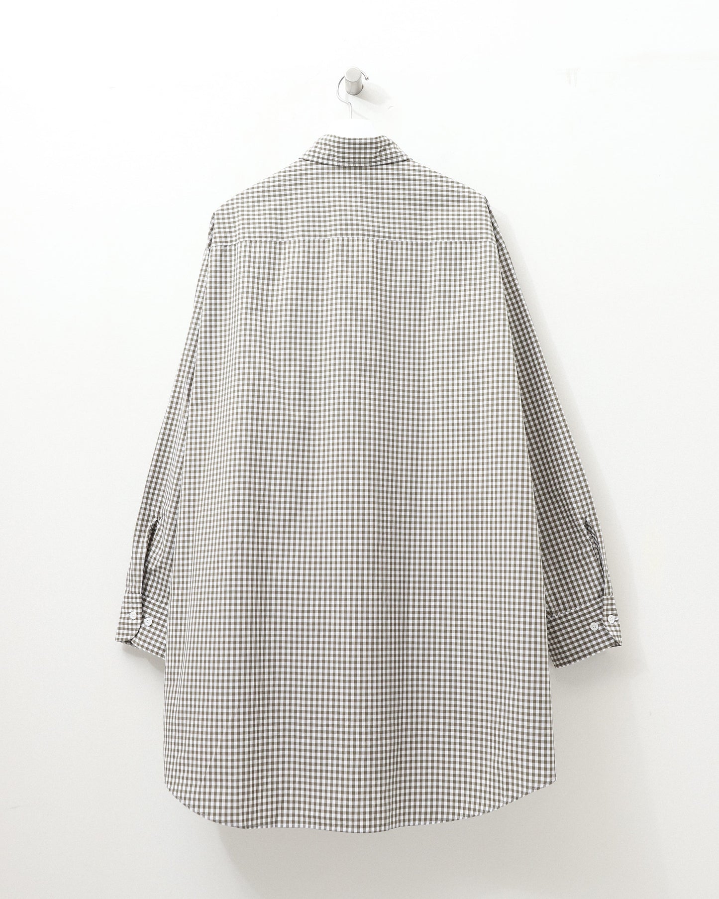 Suvin work shirt  OLIVE GINGHAM