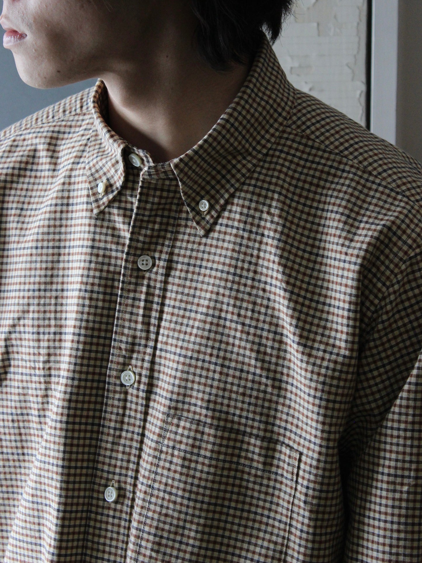 Unlikely Button Down Shirts BEIGE PLAIDS