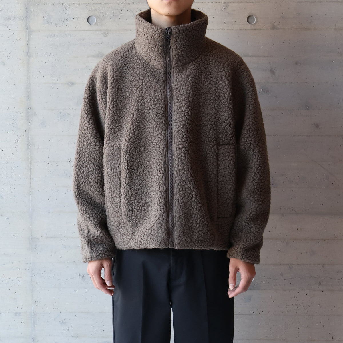 Deep Pile Fleece Jacket