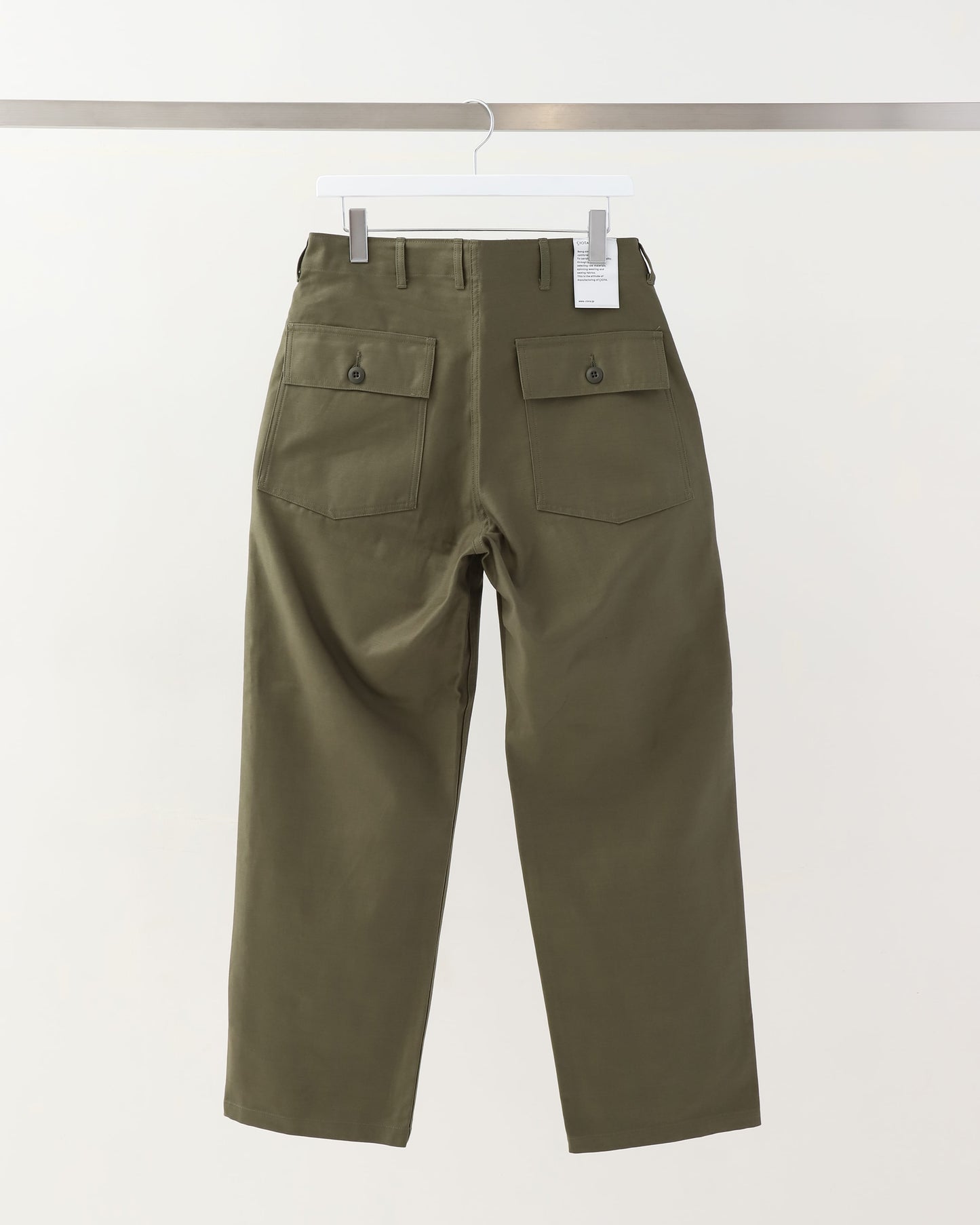 Baker Pants (Wide Straight) DARK OLIVE