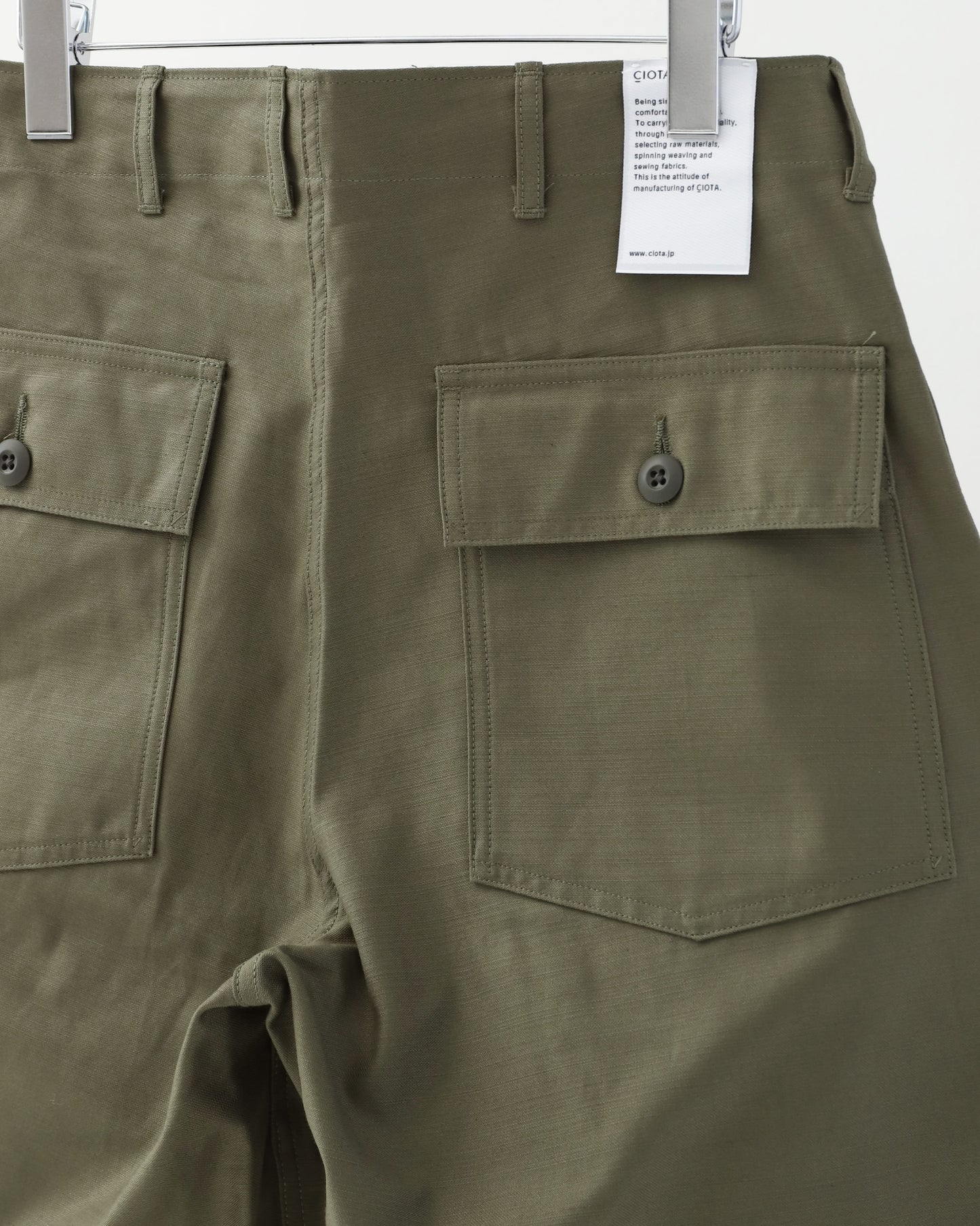 Baker Pants (Wide Straight) DARK OLIVE