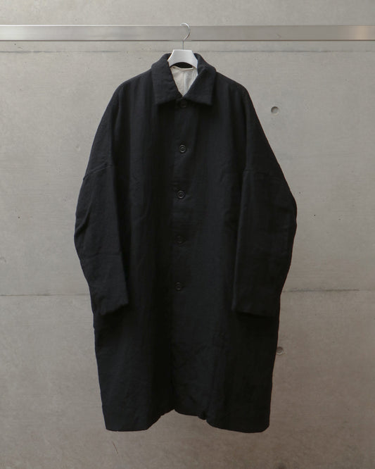 BIG BLOBBY COAT - NIGGLE BLACK