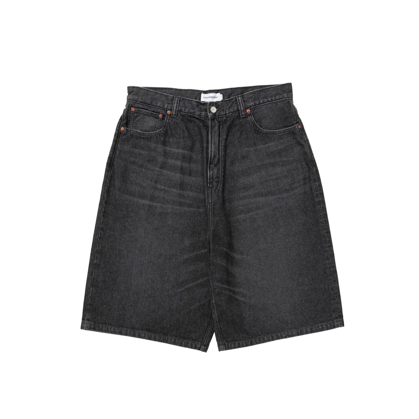 12.5oz Denim 5 Pocket Extra Baggy Shorts Fade