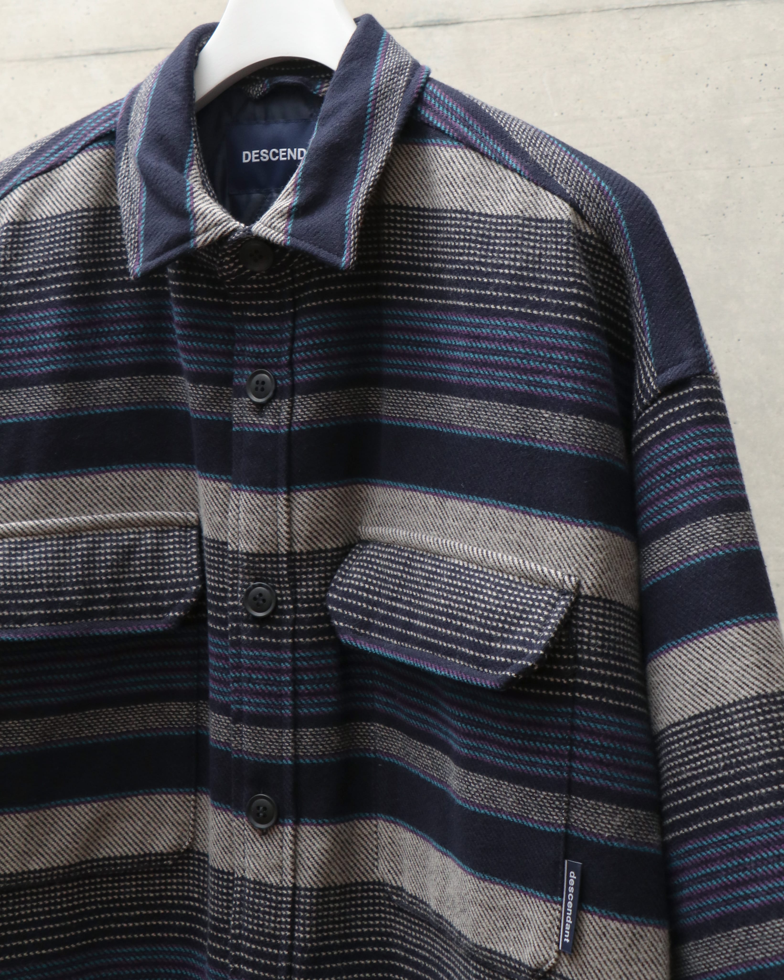 TUMBREW STRIPE JACKET NAVY