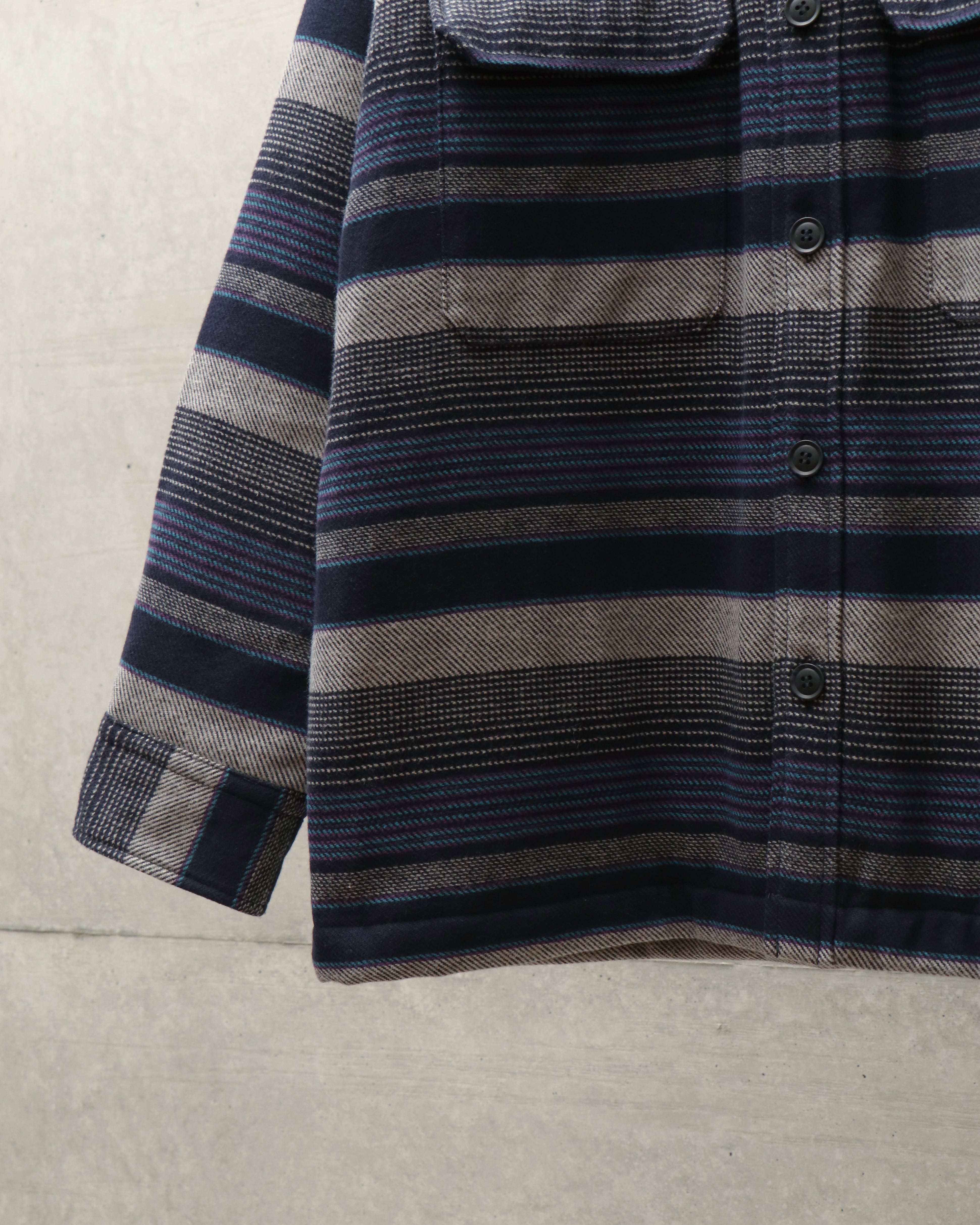 TUMBREW STRIPE JACKET NAVY