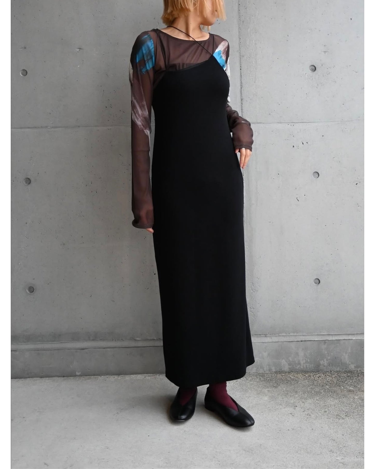 THIN CODE TIGHT RIB SKIRT