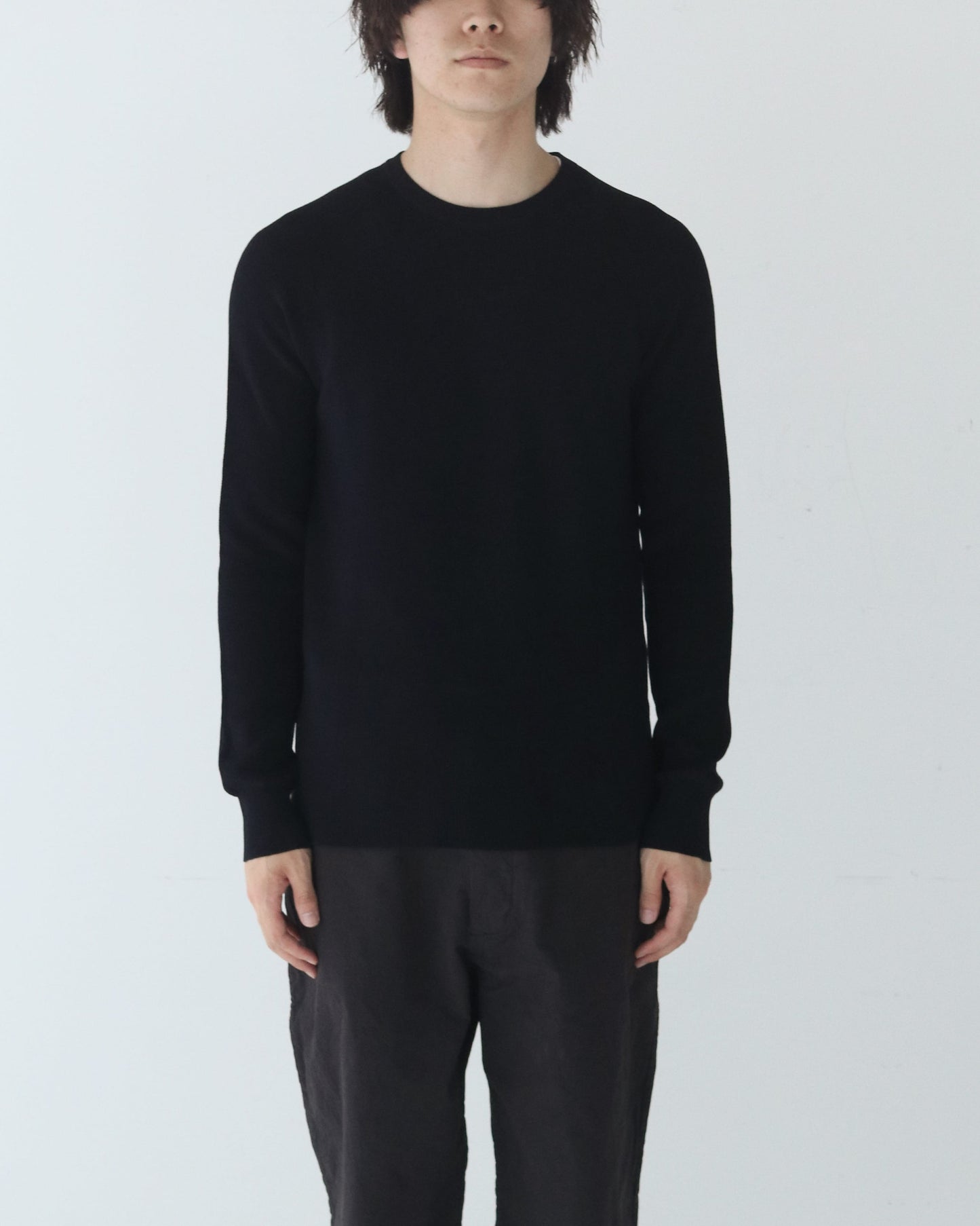 RIB STITCH SWEATER - CREPE SUD NIGHT