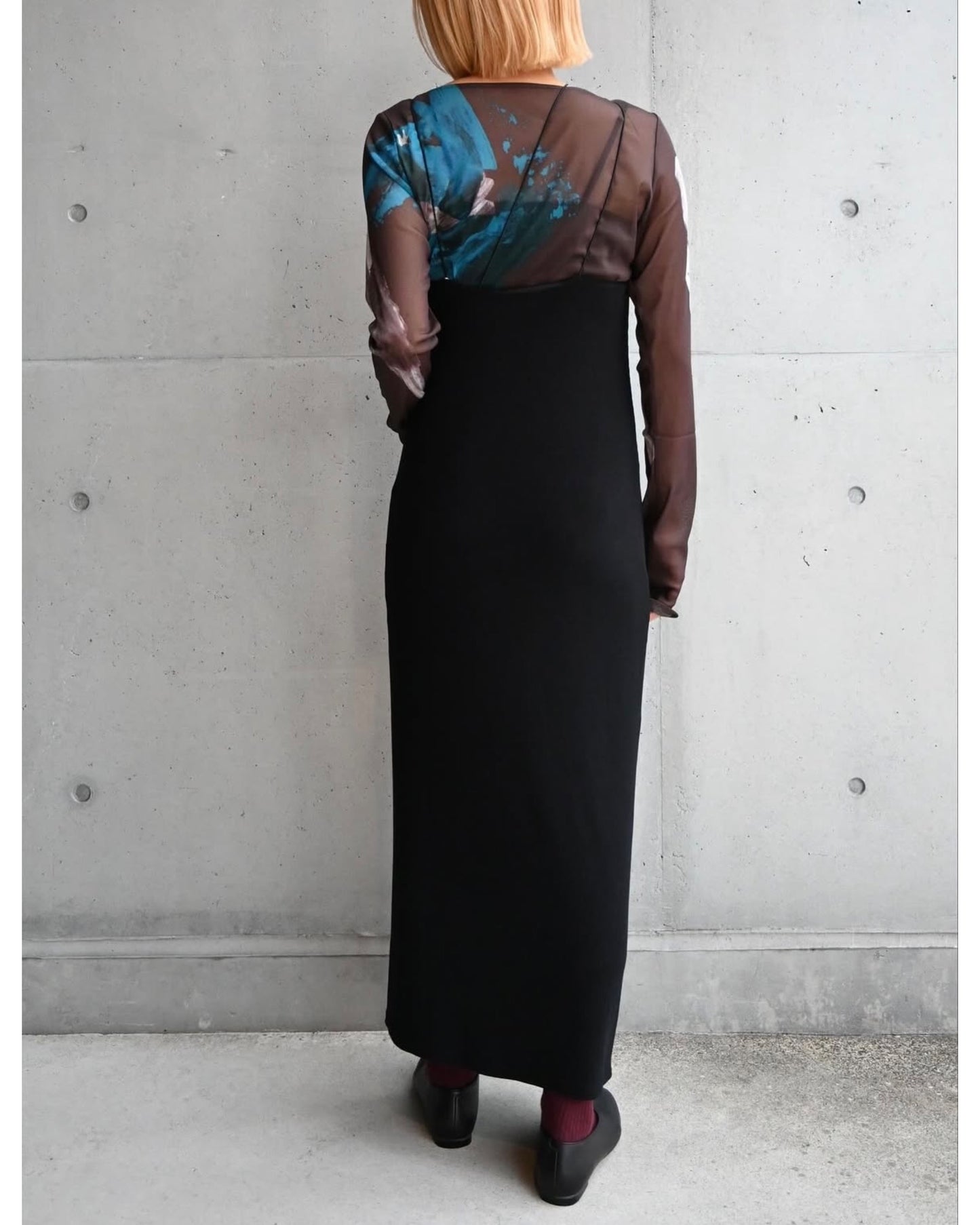 THIN CODE TIGHT RIB SKIRT