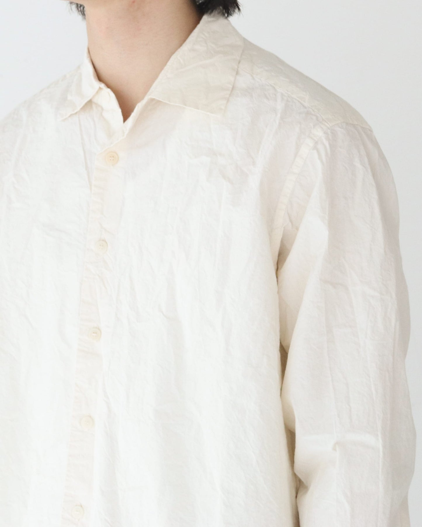 BIG RACCOURCIE SHIRT - LCOT NATURAL