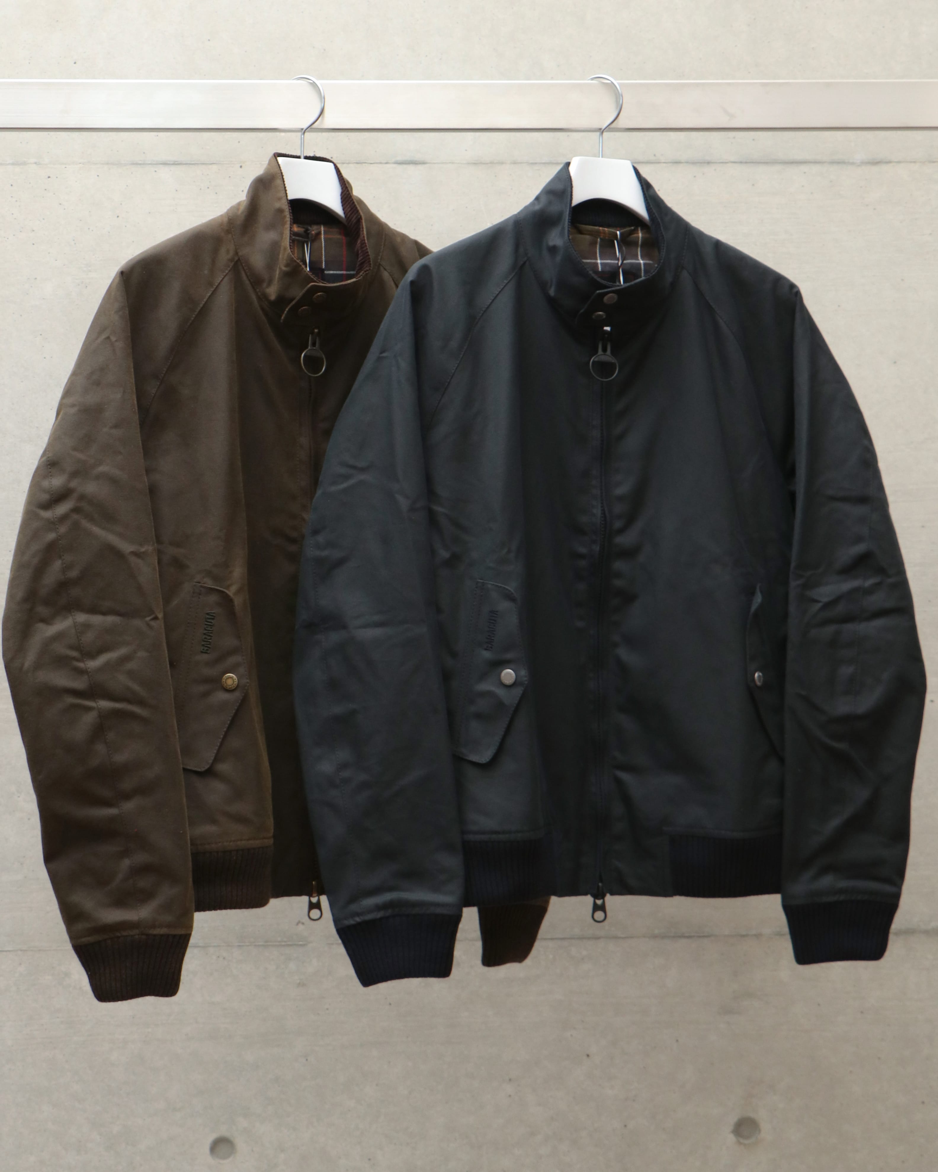 Barbour × Baracuta》Porton G-9 Navy Lサイズバラクータ - ジャケット