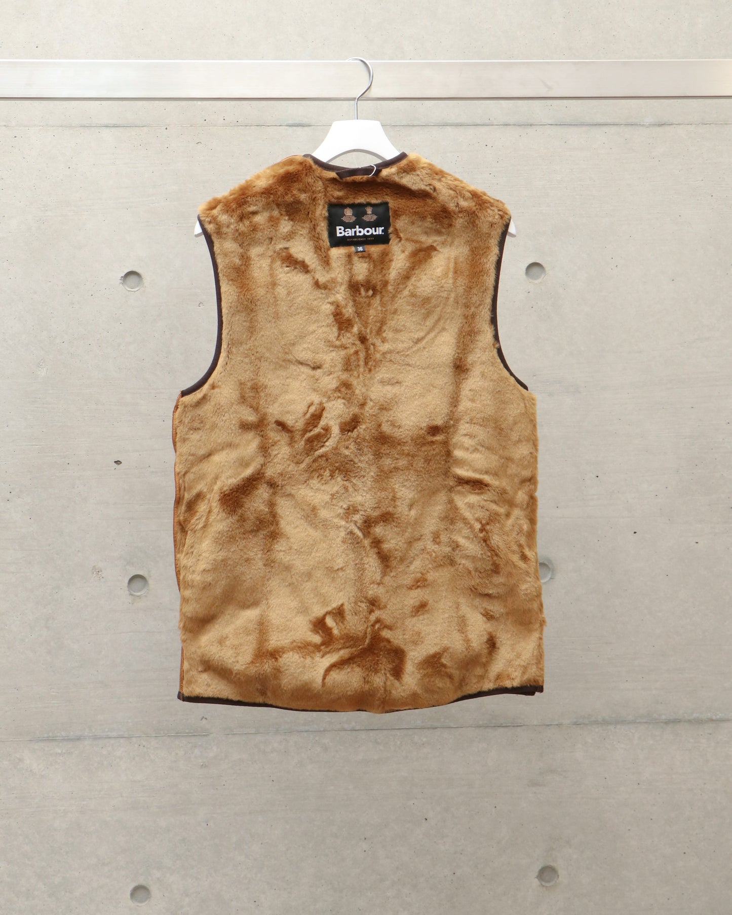 WARM PILE WAISTCOAT ZIP-IN LINER