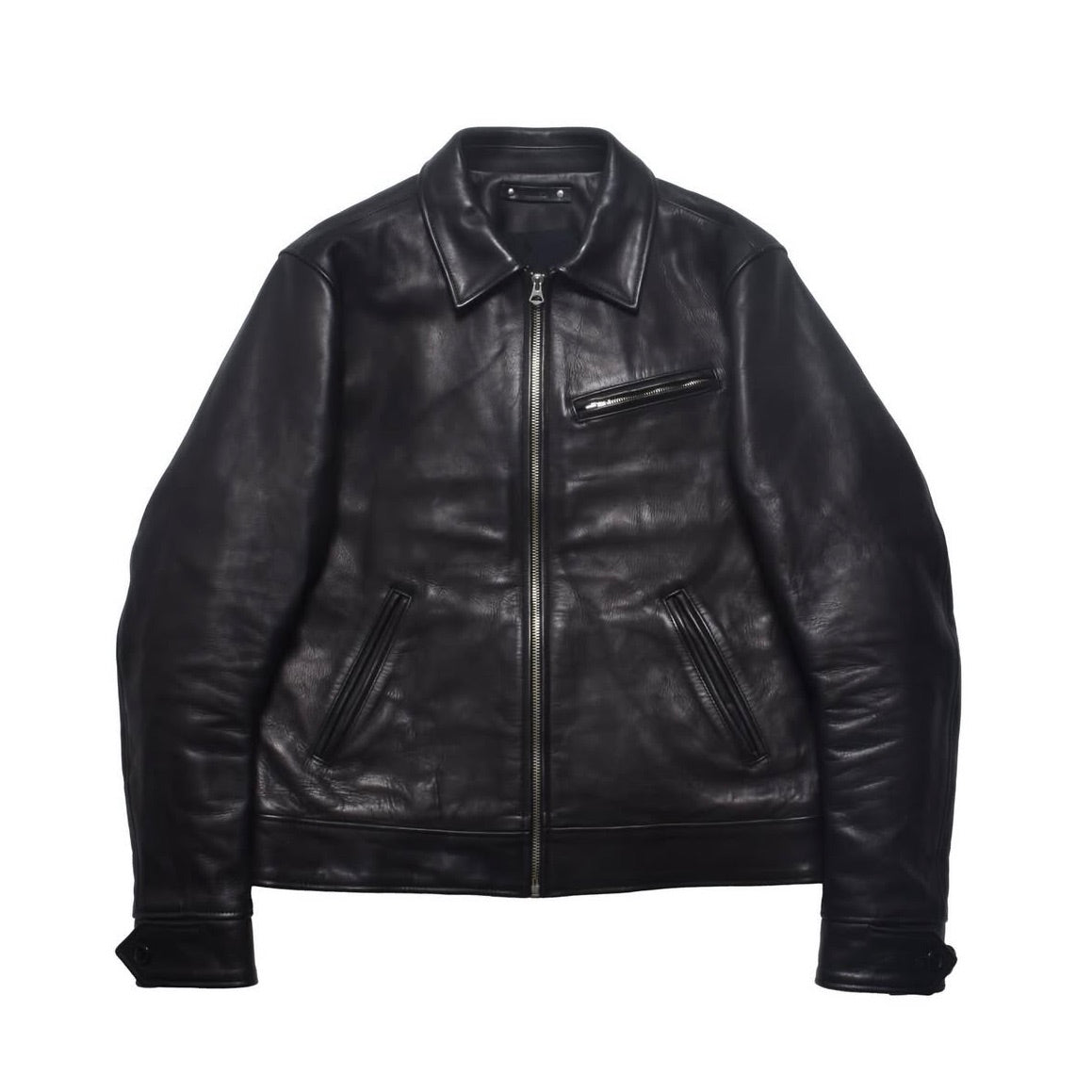 Leather Zipup JKT