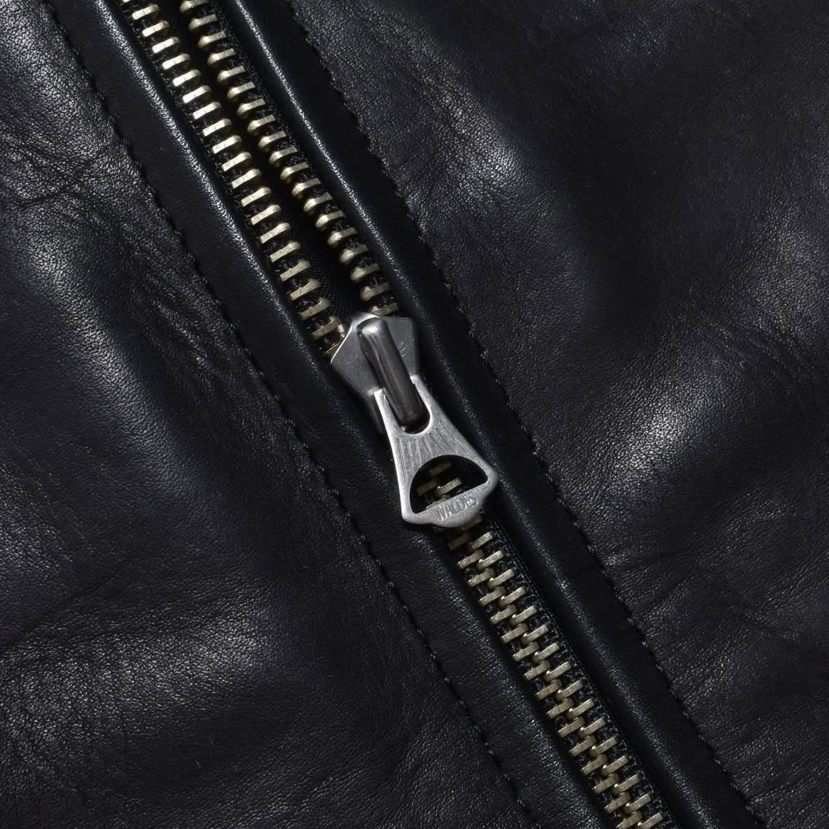 Leather Zipup JKT
