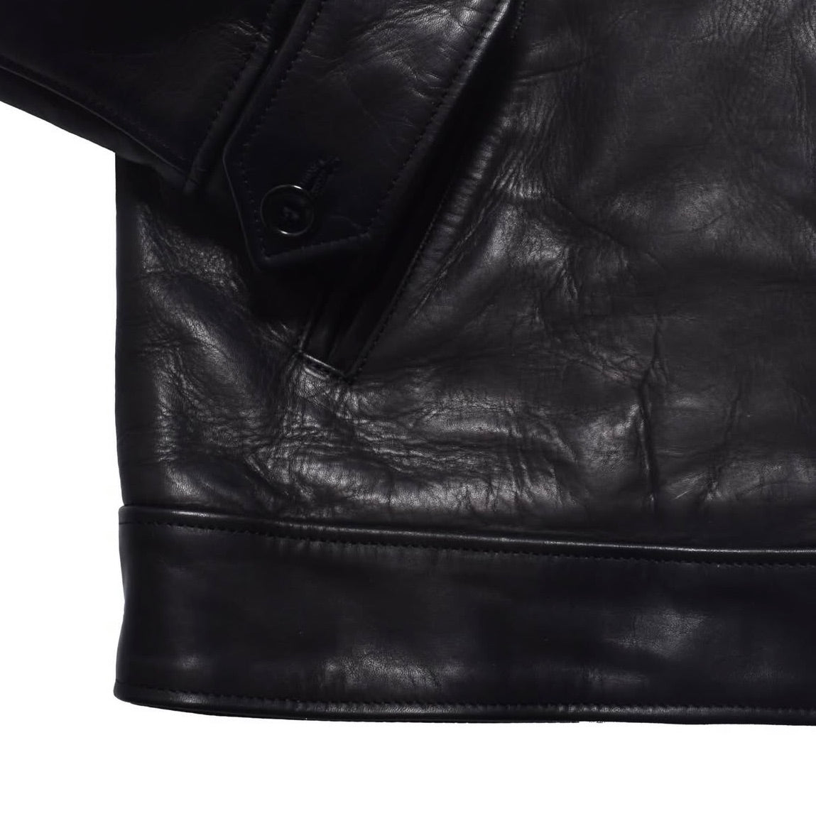 Leather Zipup JKT