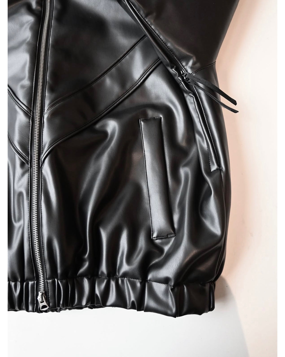 FAUX LEATHER JACKET 17587