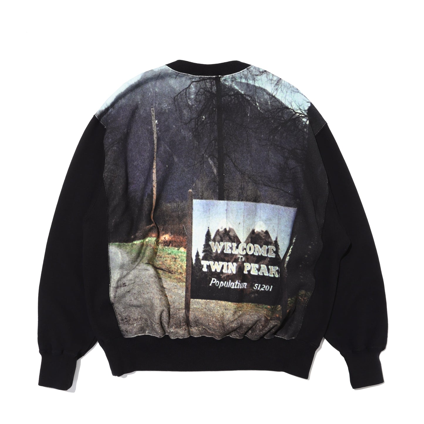 PRINT SWEAT WELCOME TWIN PEAKES