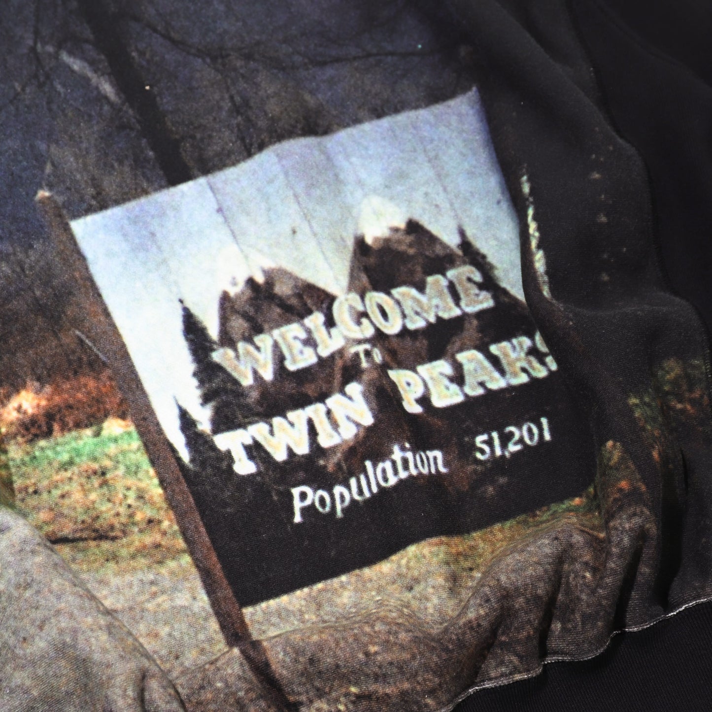 PRINT SWEAT WELCOME TWIN PEAKES