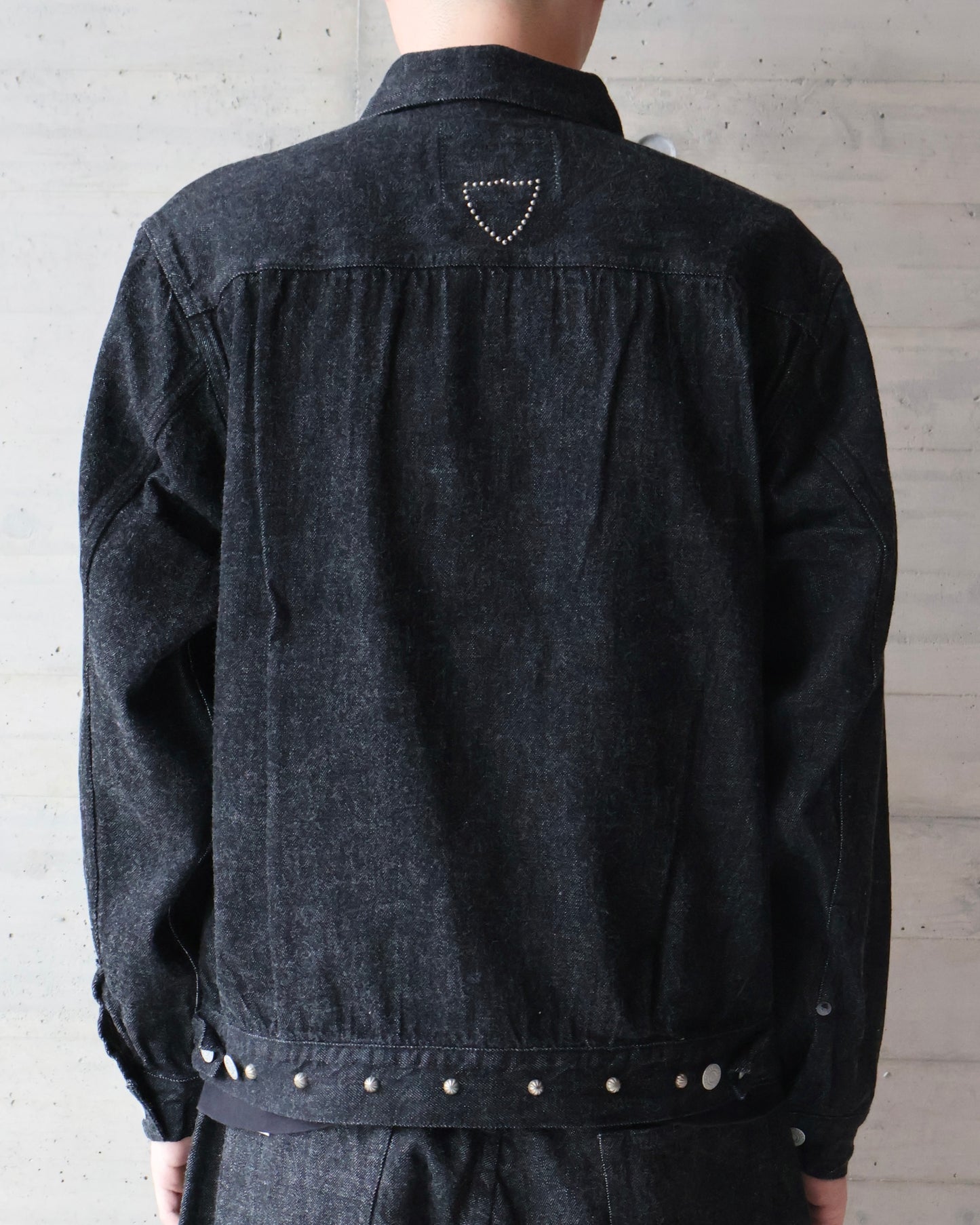 Type 2 On Studs by Zip Stevenson HTC (One Wash) 2102BKSS-HTC