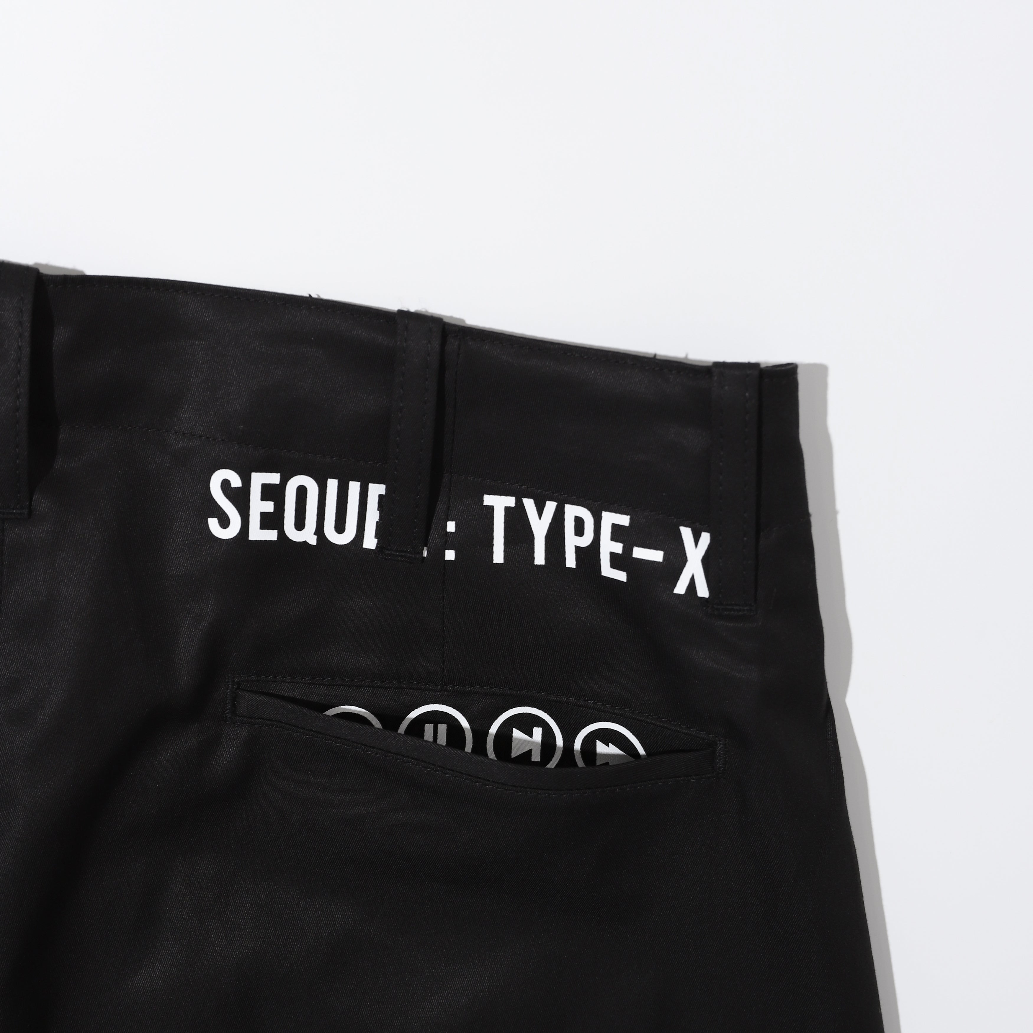 SEQUEL]CHINO PANTS(TYPE-XF)/BLACK(SQ-23SS-PT-04) – R&Co.