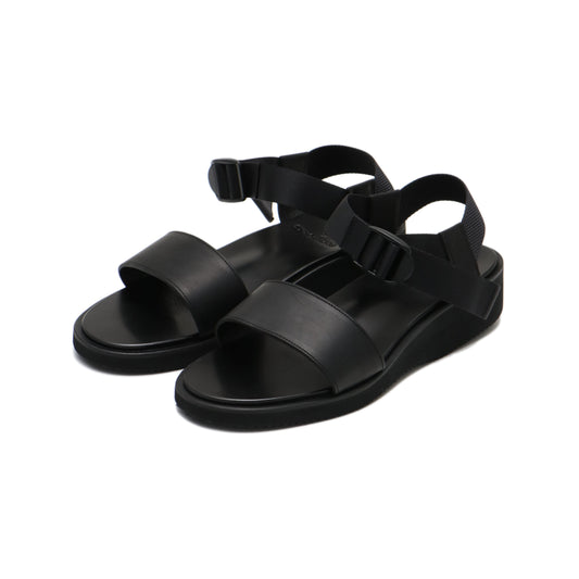 LEATHER SANDAL BLACK