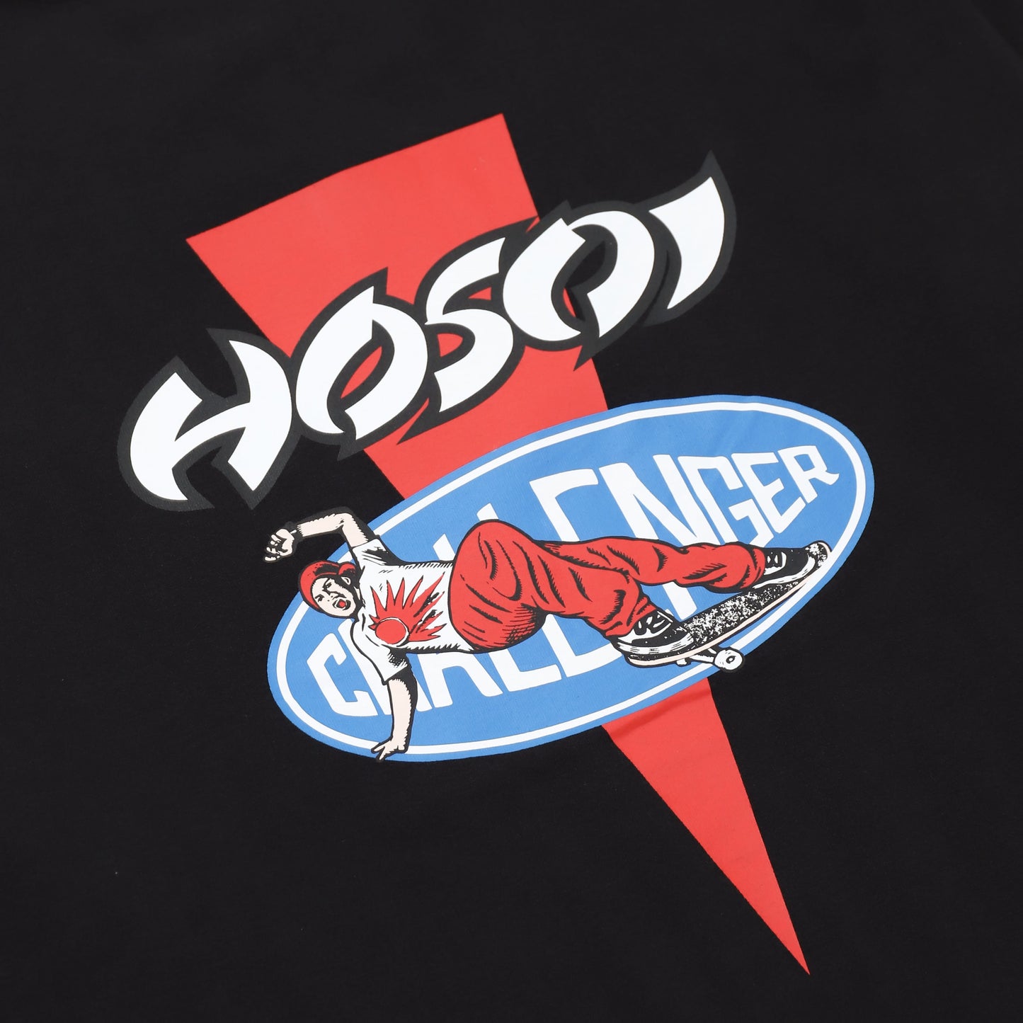 HOSOI × CHALLENGER LOGO L/S TEE