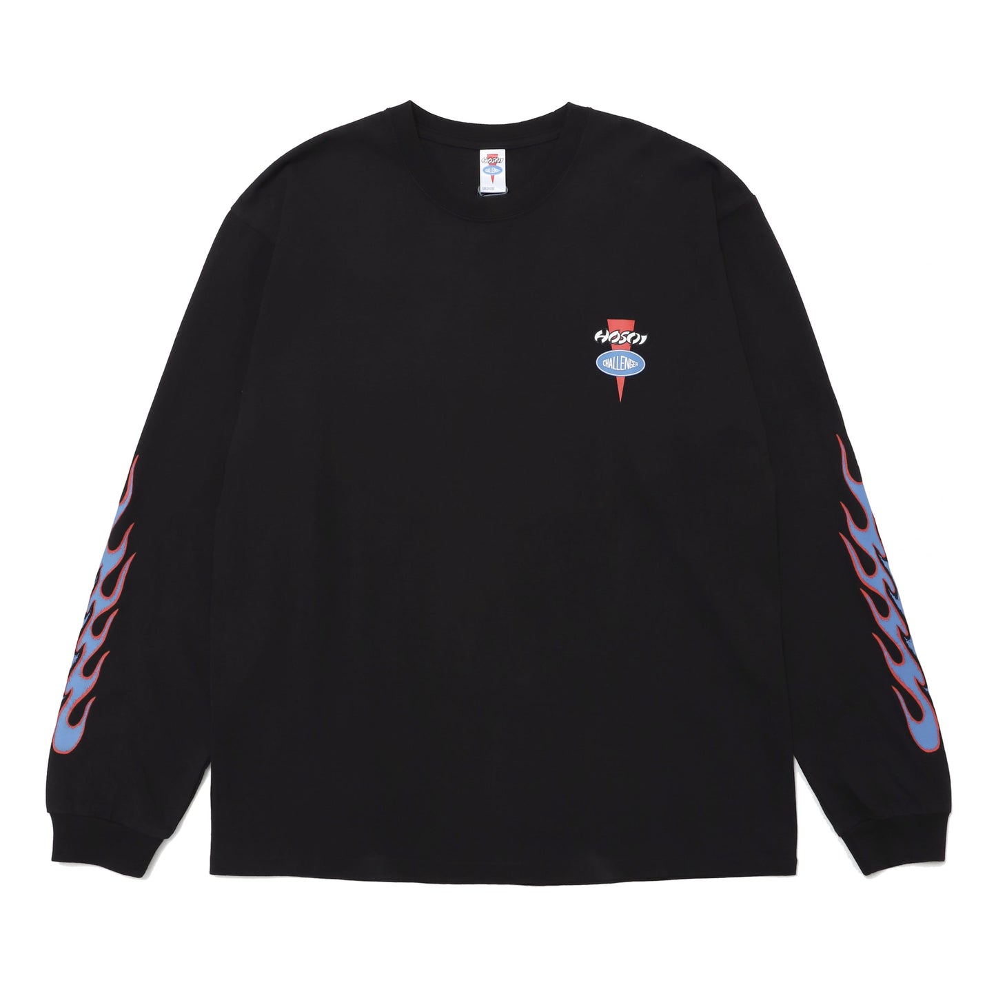 HOSOI × CHALLENGER LOGO L/S TEE