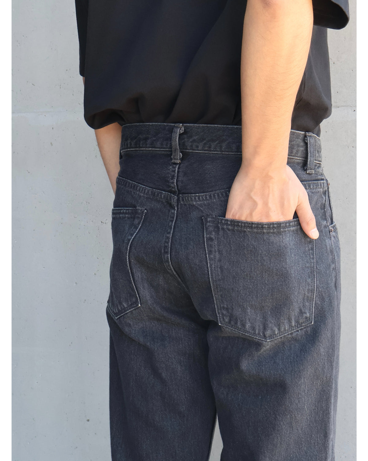 デニム 5Pパンツ FADE BLACK