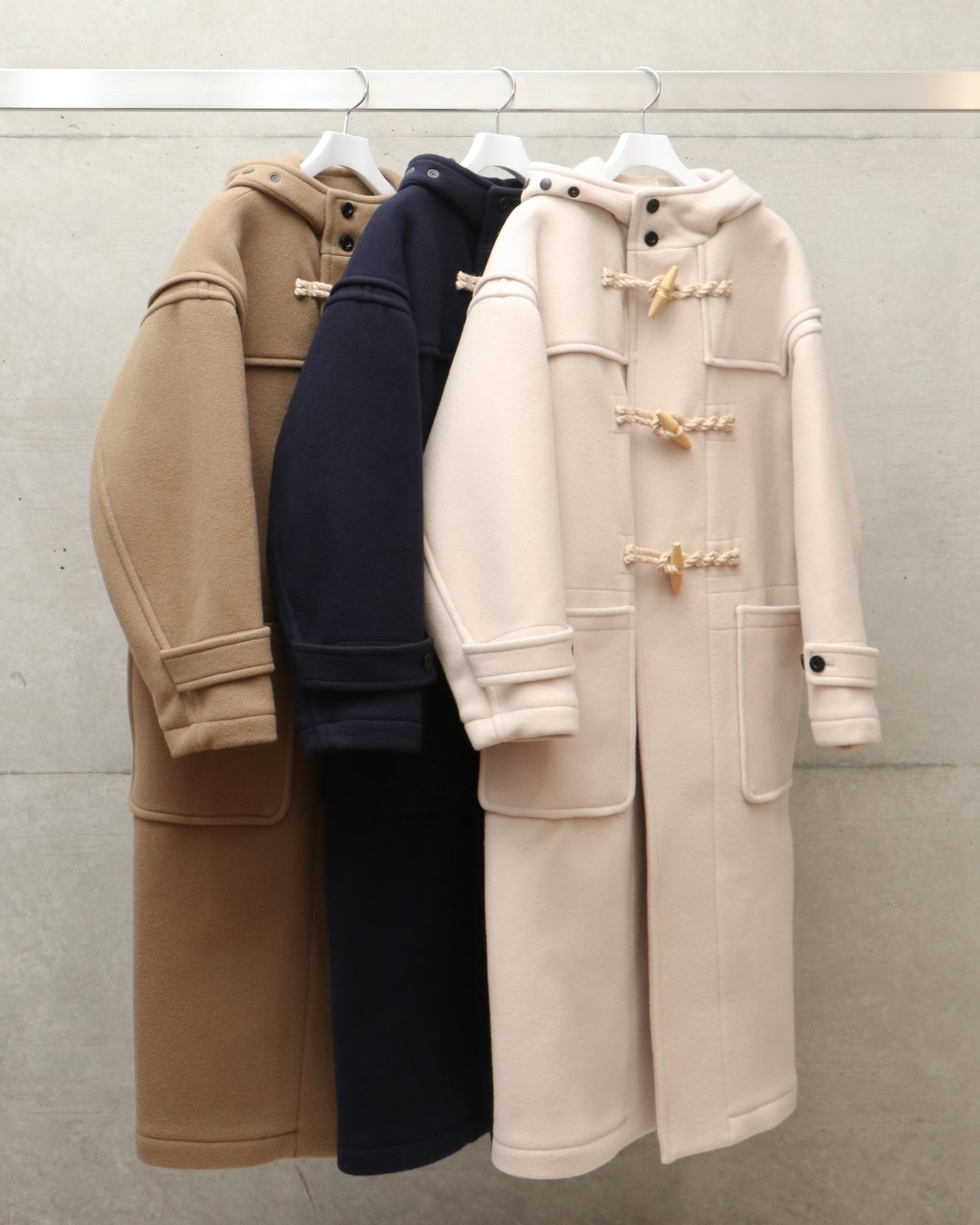 DOUBLE FACE DUFFLE COAT 17394