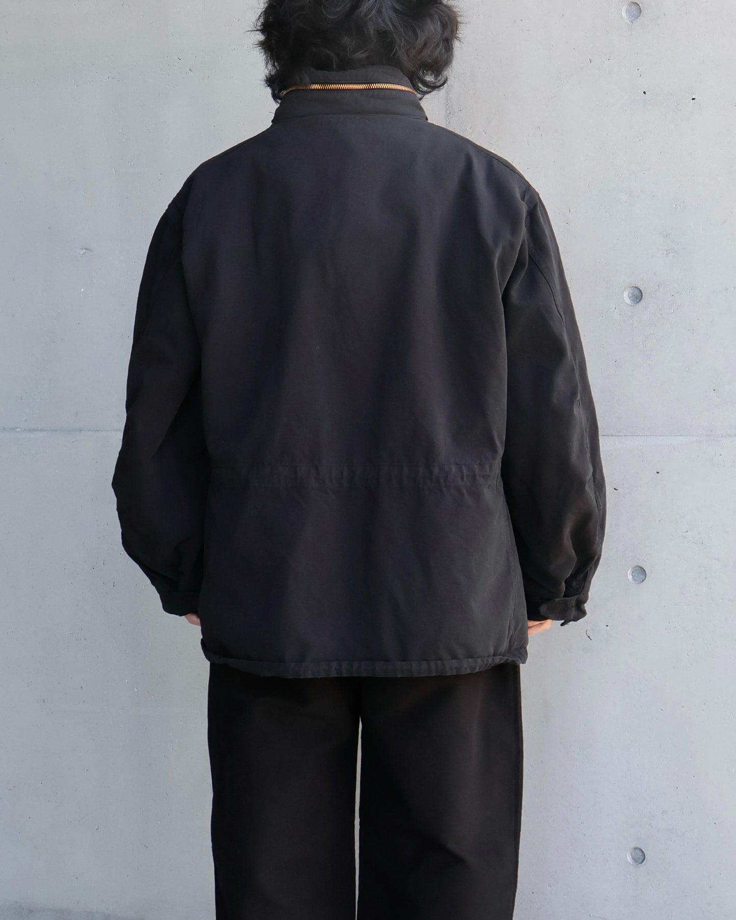 製品染 M65ジャケット BLACK