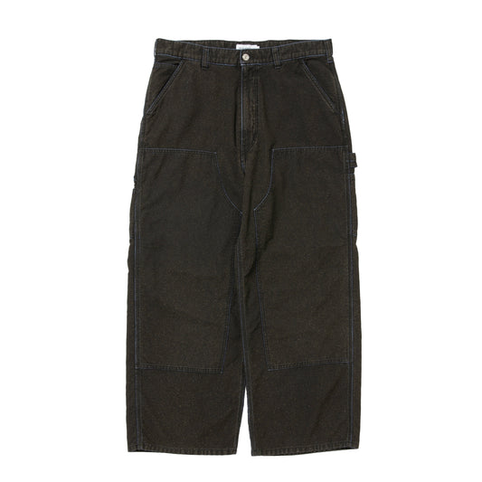 Grainy Denim Double Knee Painter Pants