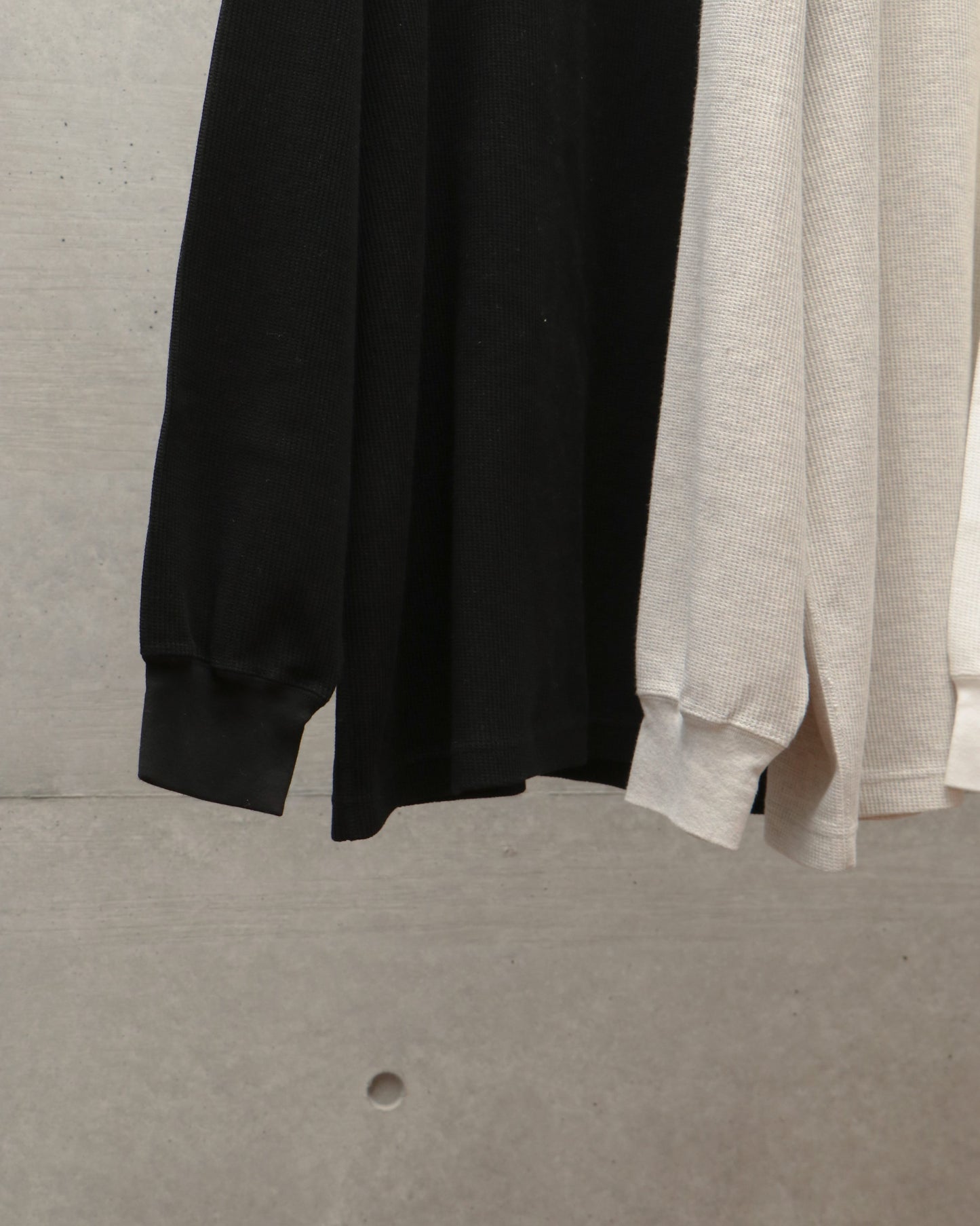 Rough&Smooth Thermal Clew-neck L/S