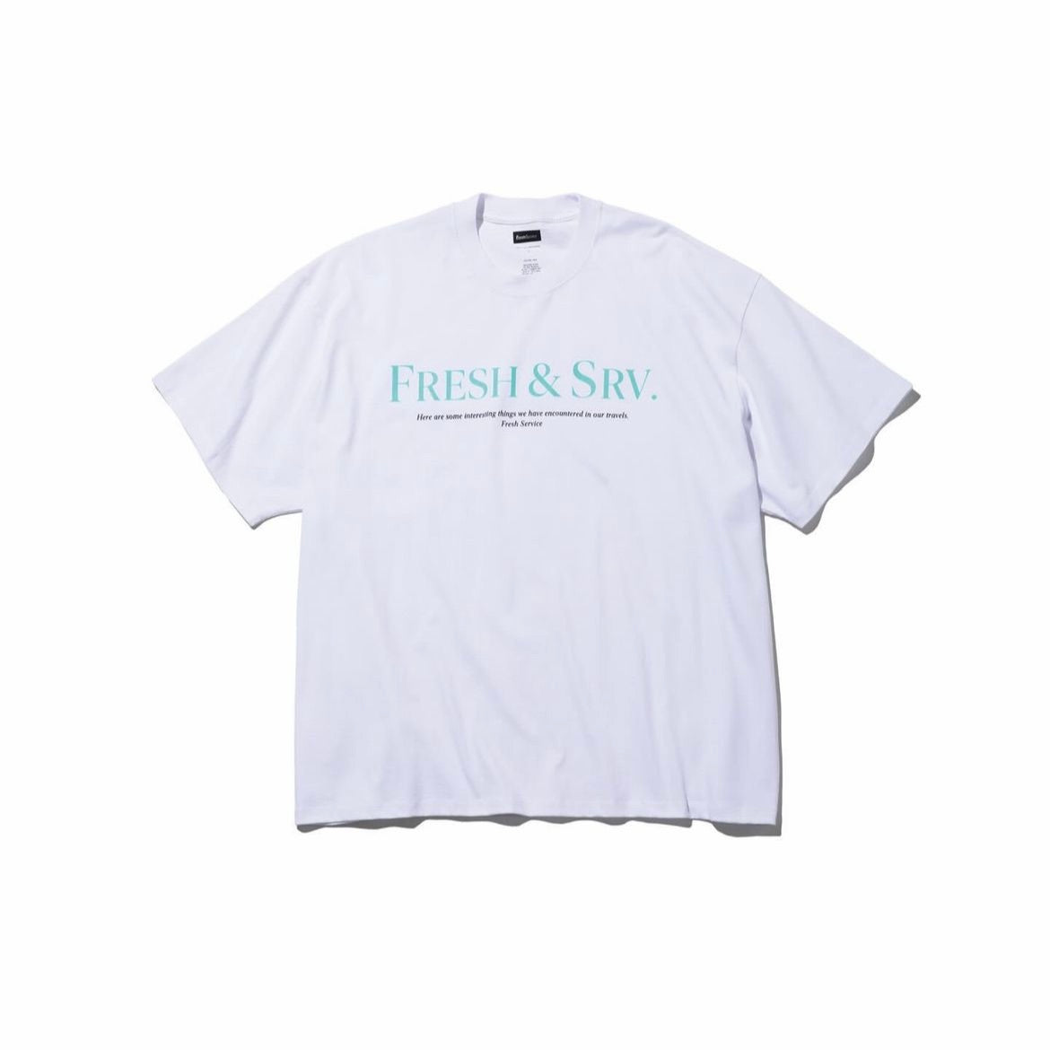 CORPORATE PRINTED S/S TEE "FRESH&SRV."