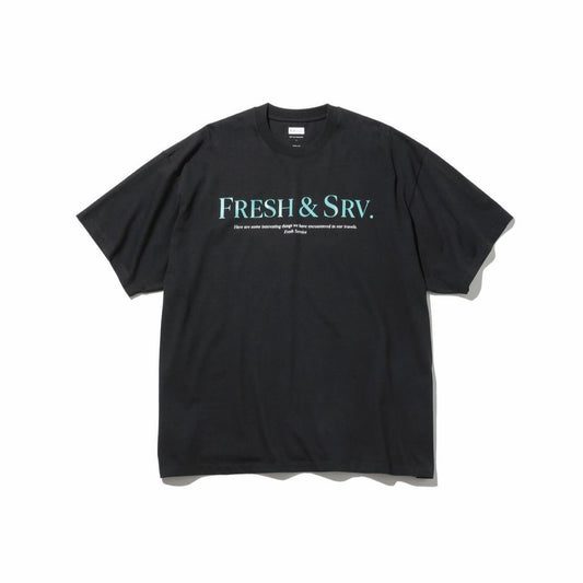 CORPORATE PRINTED S/S TEE "FRESH&SRV."