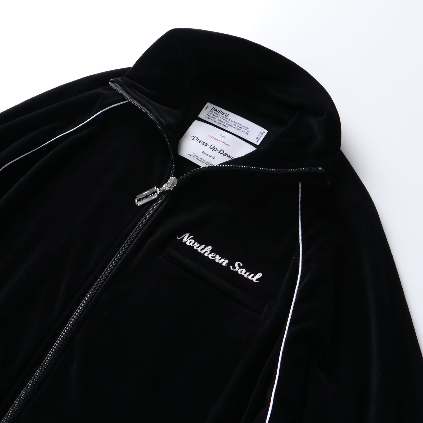 Velour Track Jacket