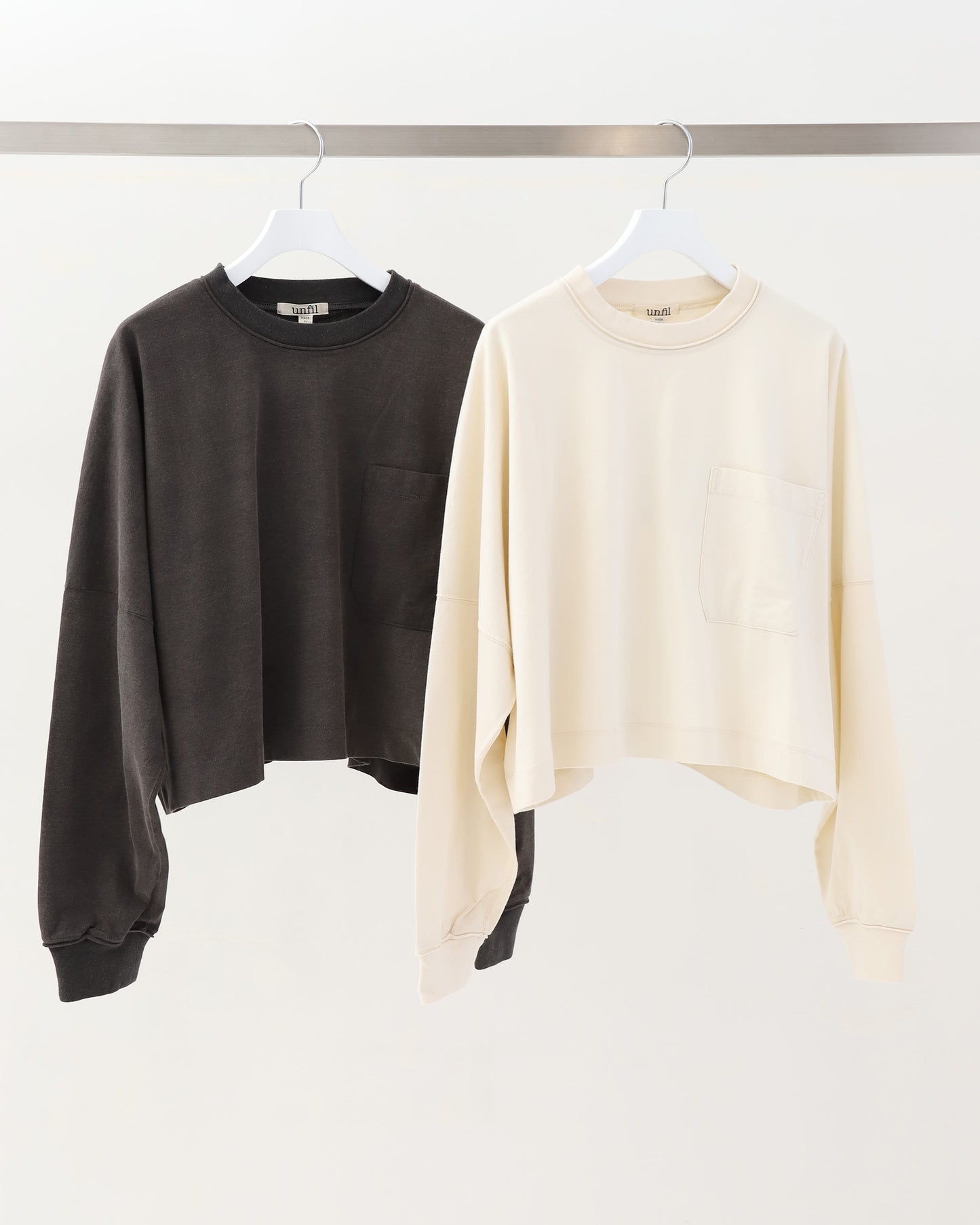 vintage dyed cotton jersey wide-body L/S Tee