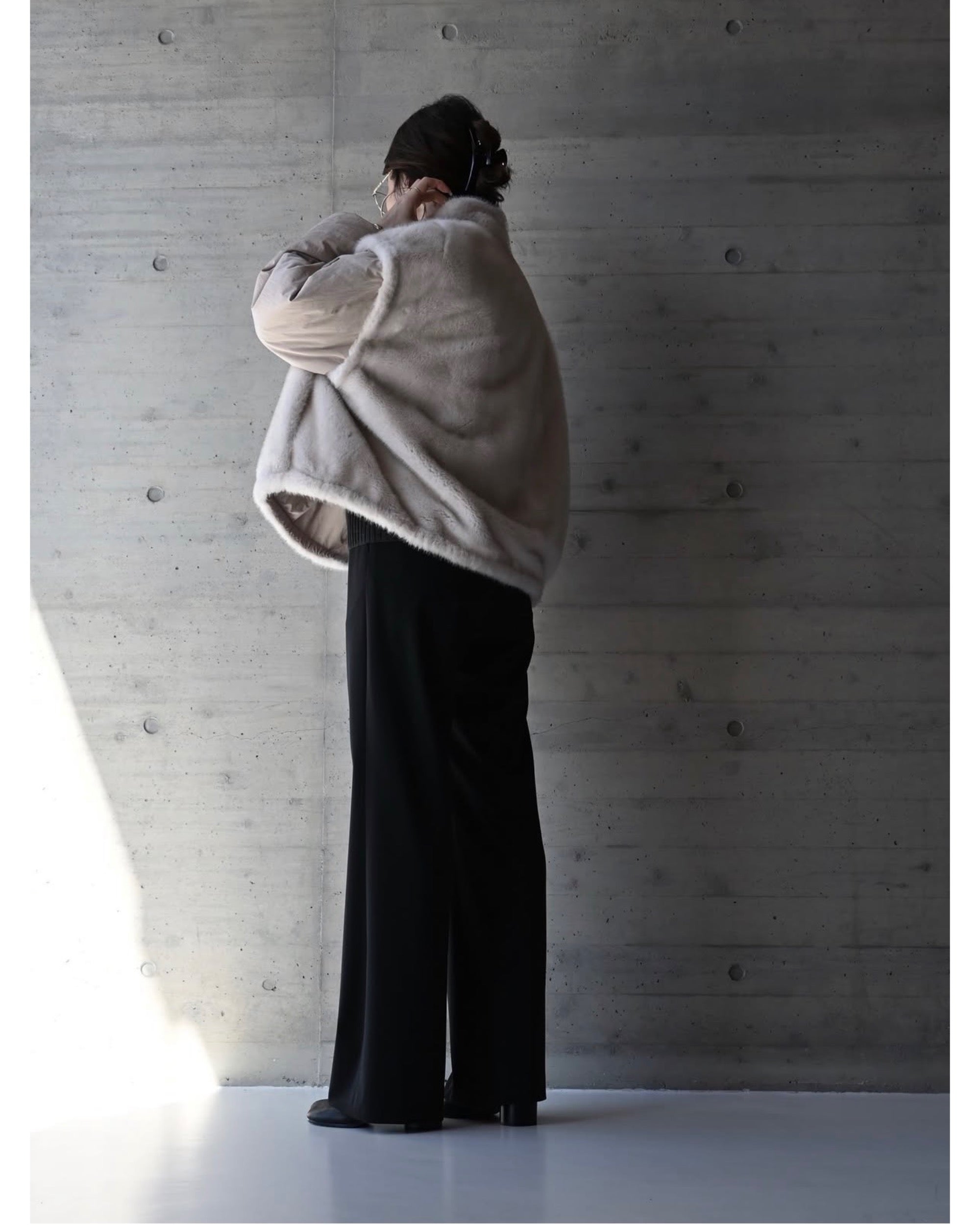 もふもふです STRETCH WIDE LEG PANTS 13332 – TIME AFTER TIME