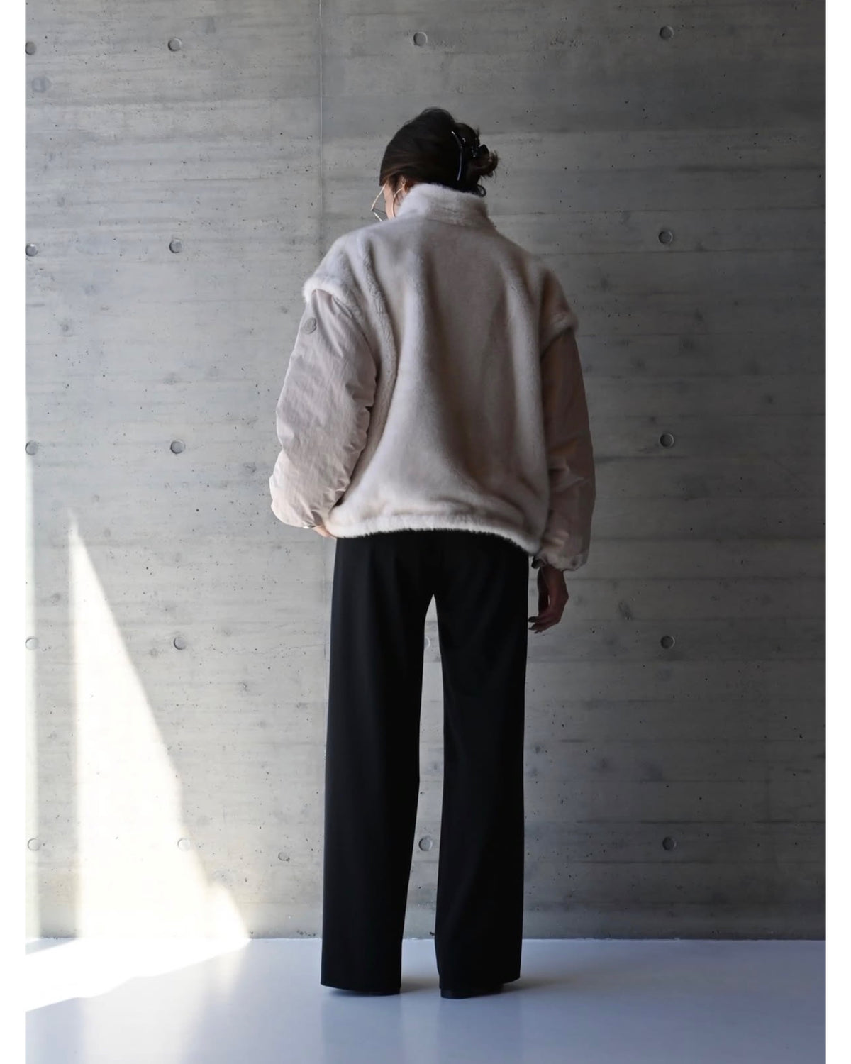 STRETCH WIDE LEG PANTS 13332