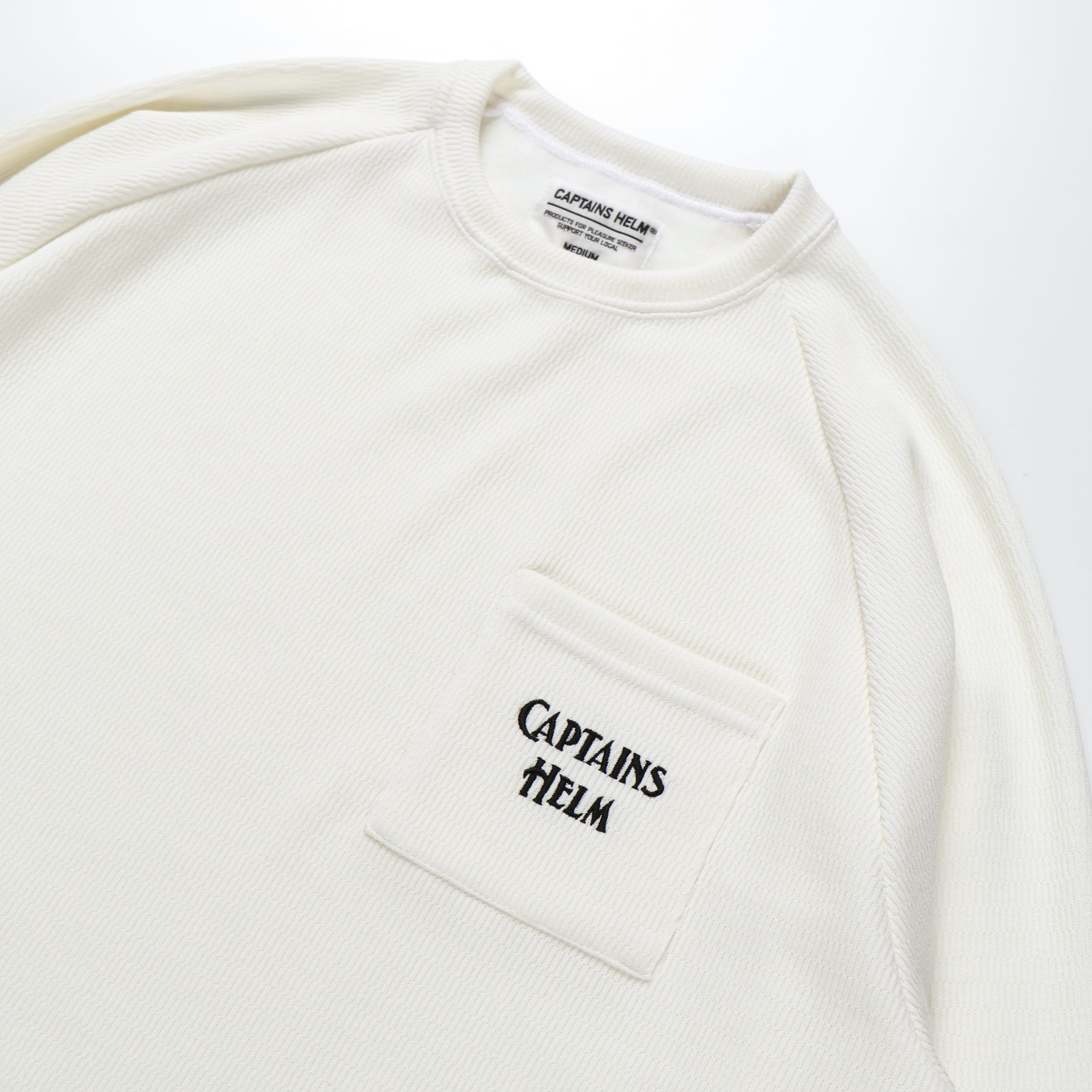 EMBROIDERED THERMAL L/S TEE