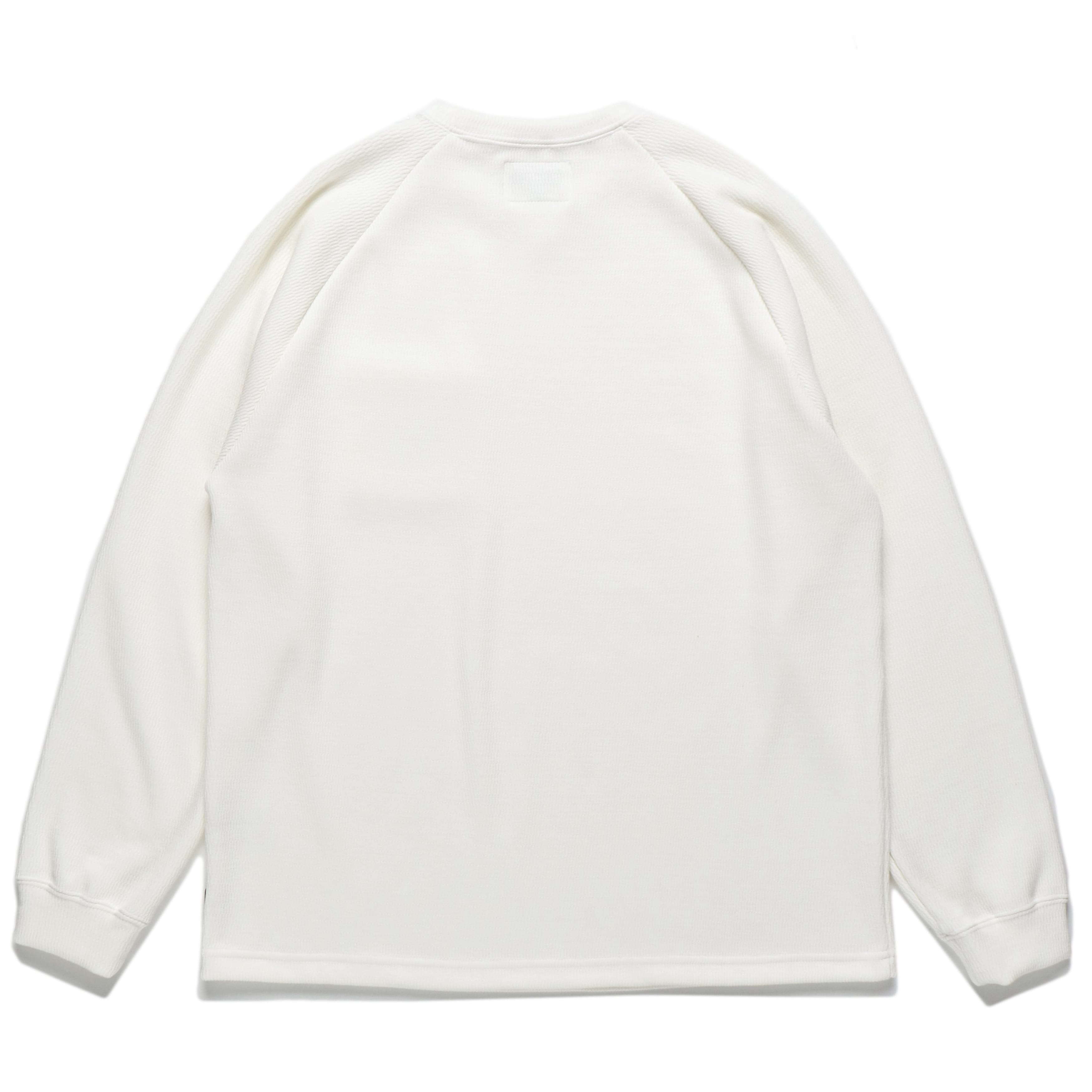 EMBROIDERED THERMAL L/S TEE