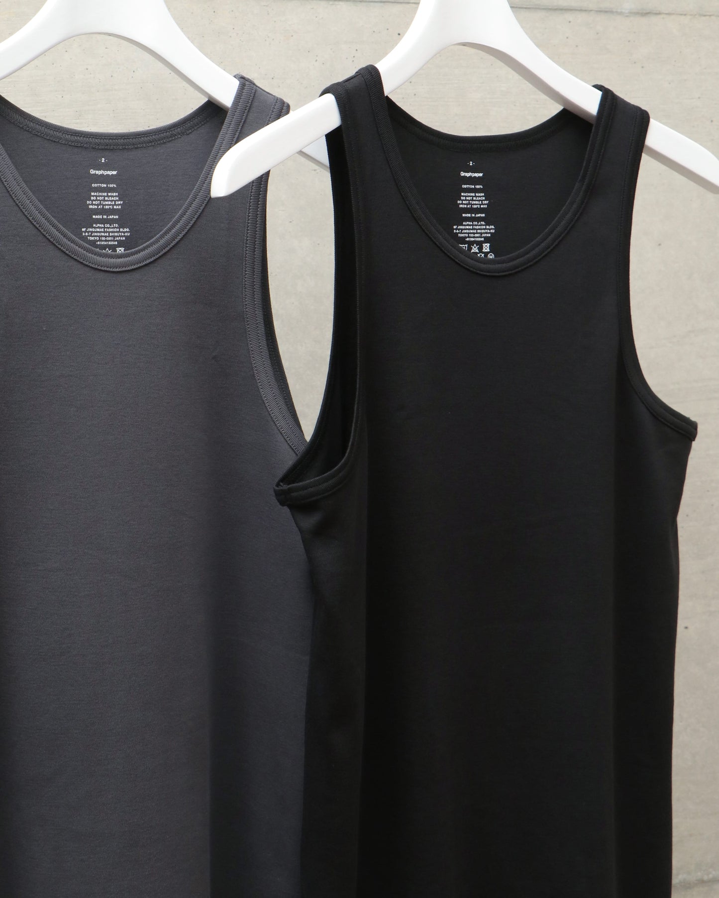 American Sea Island Cotton Tank Top