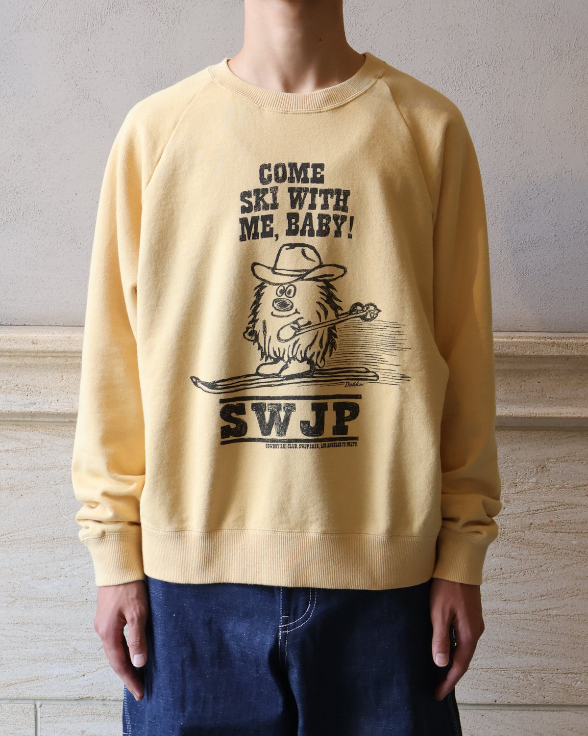 “MOSS BOY SKI” CREWNECK SWEATSHIRT