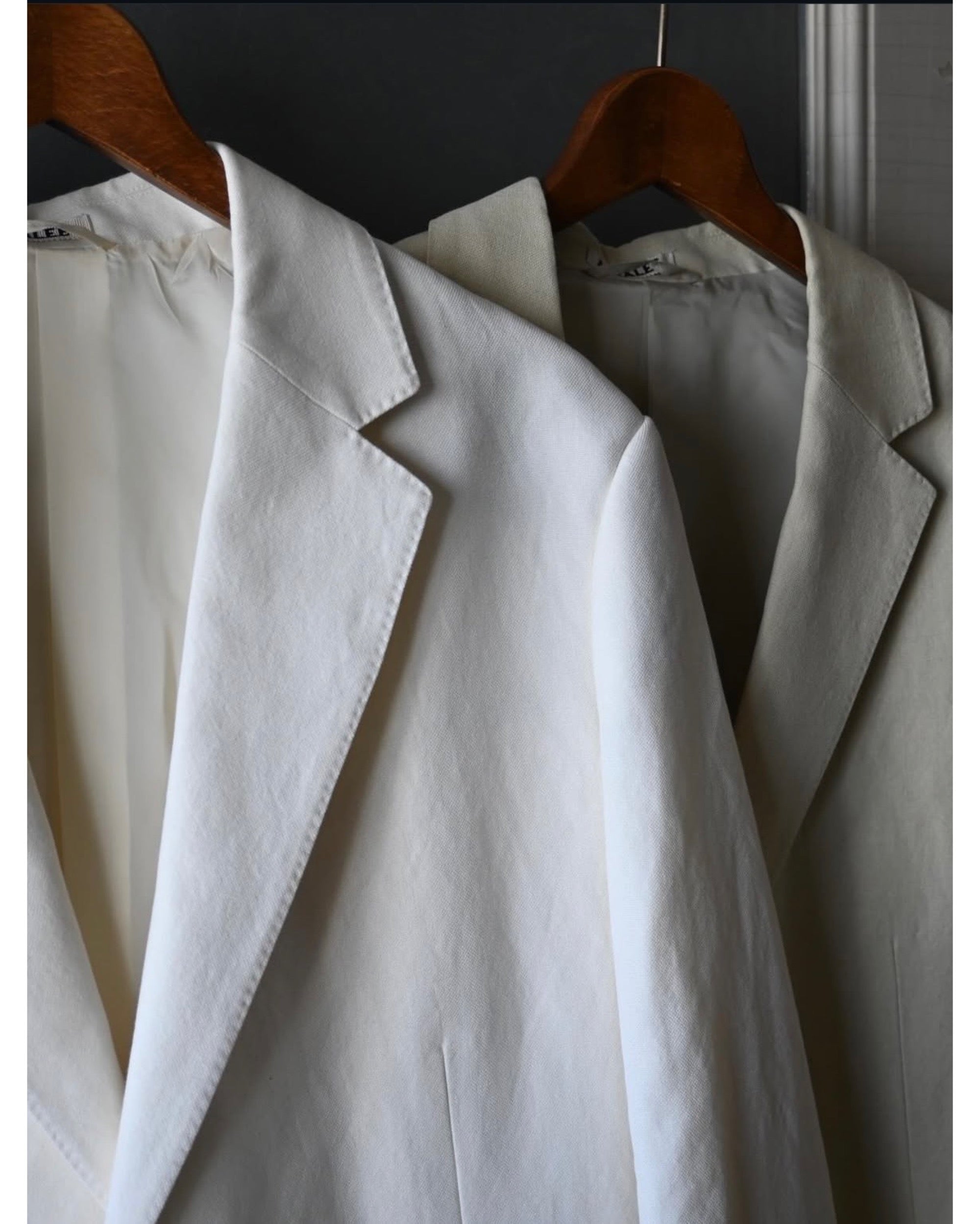 WOOL COTTON LINEN OX JACKET – TIME AFTER TIME
